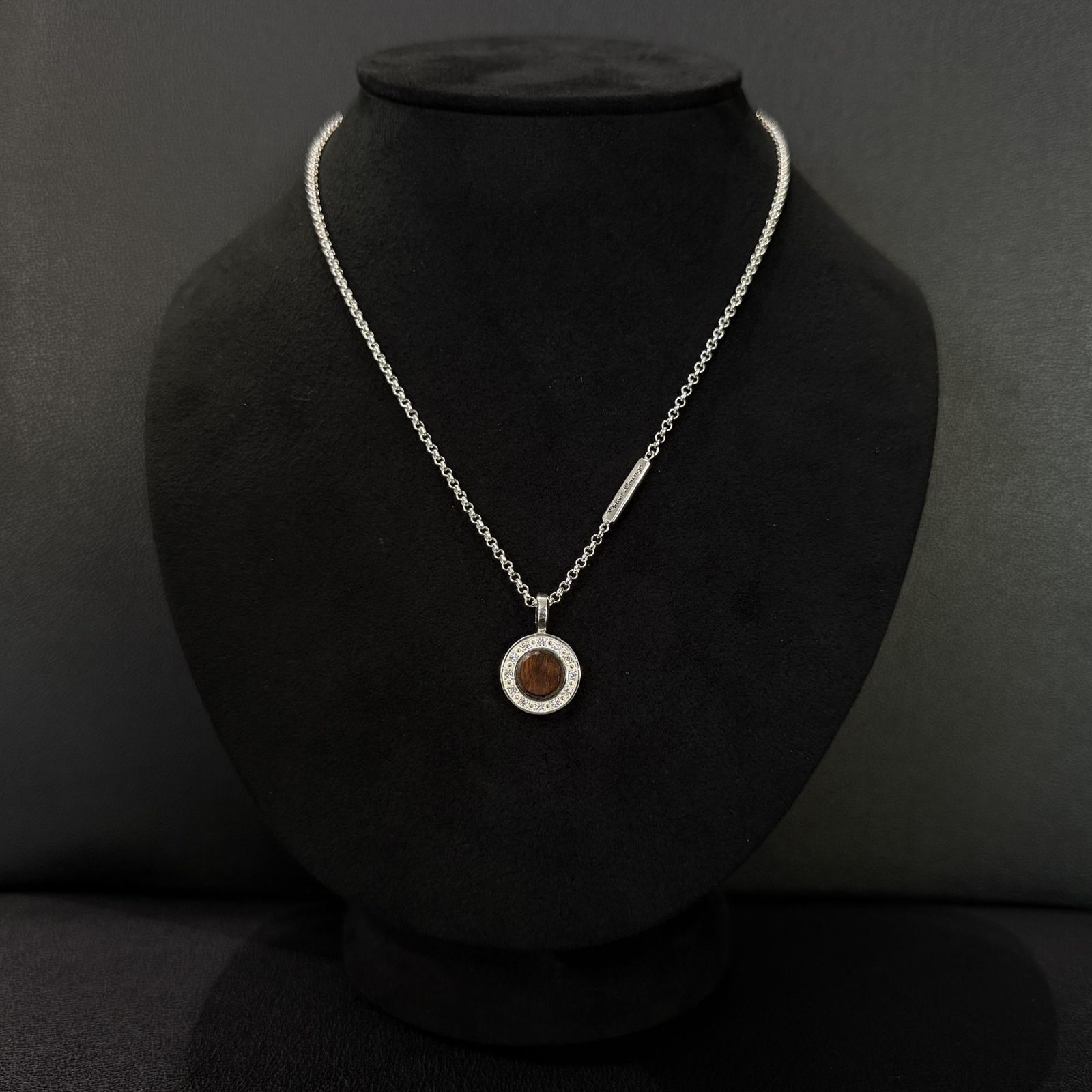 エタニティラウンドウッドペンダント(パオロッサ) / GD1058-PA / ネックレス
