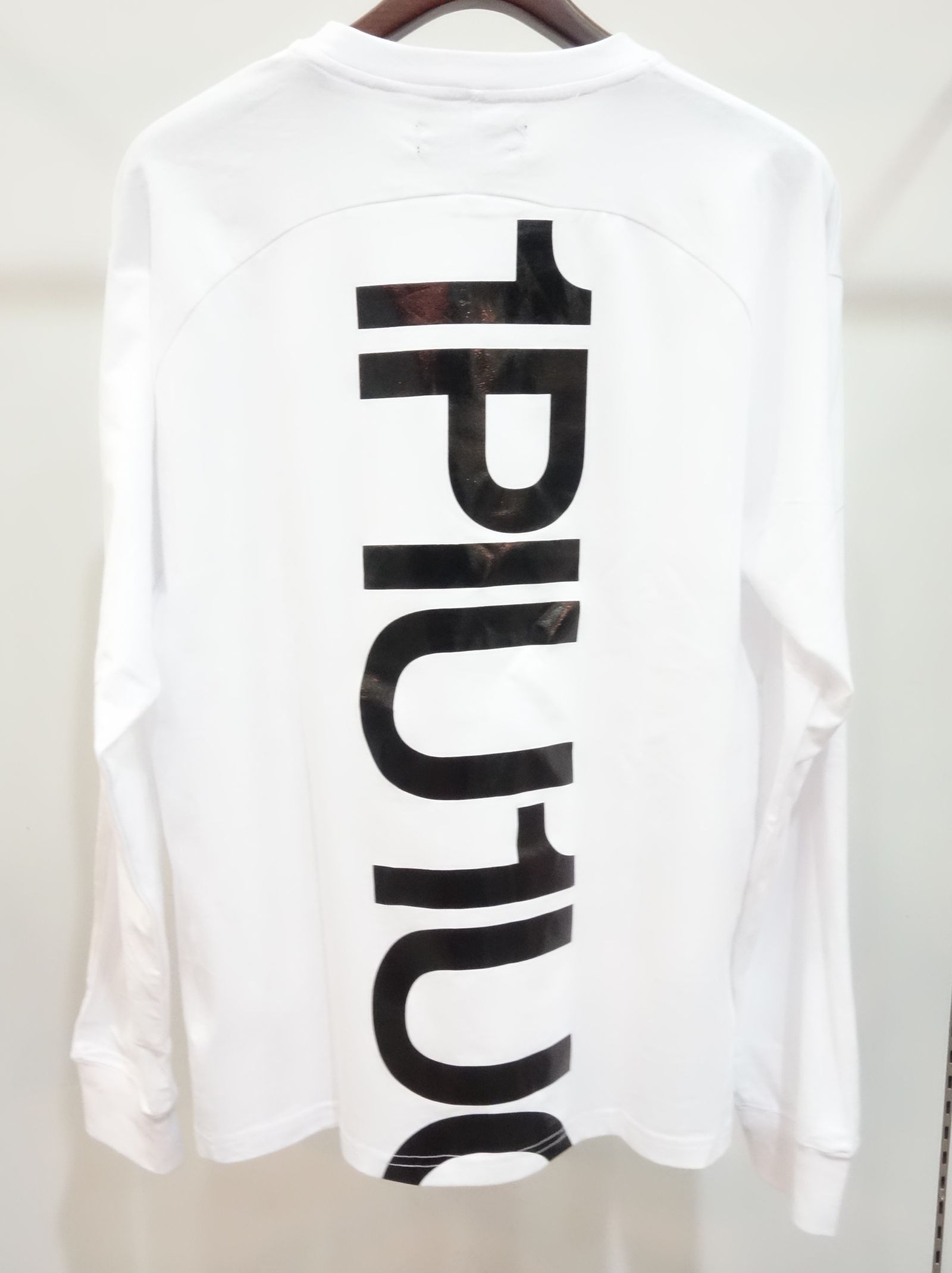 バックプリントビッグロングTシャツ / ust-20021