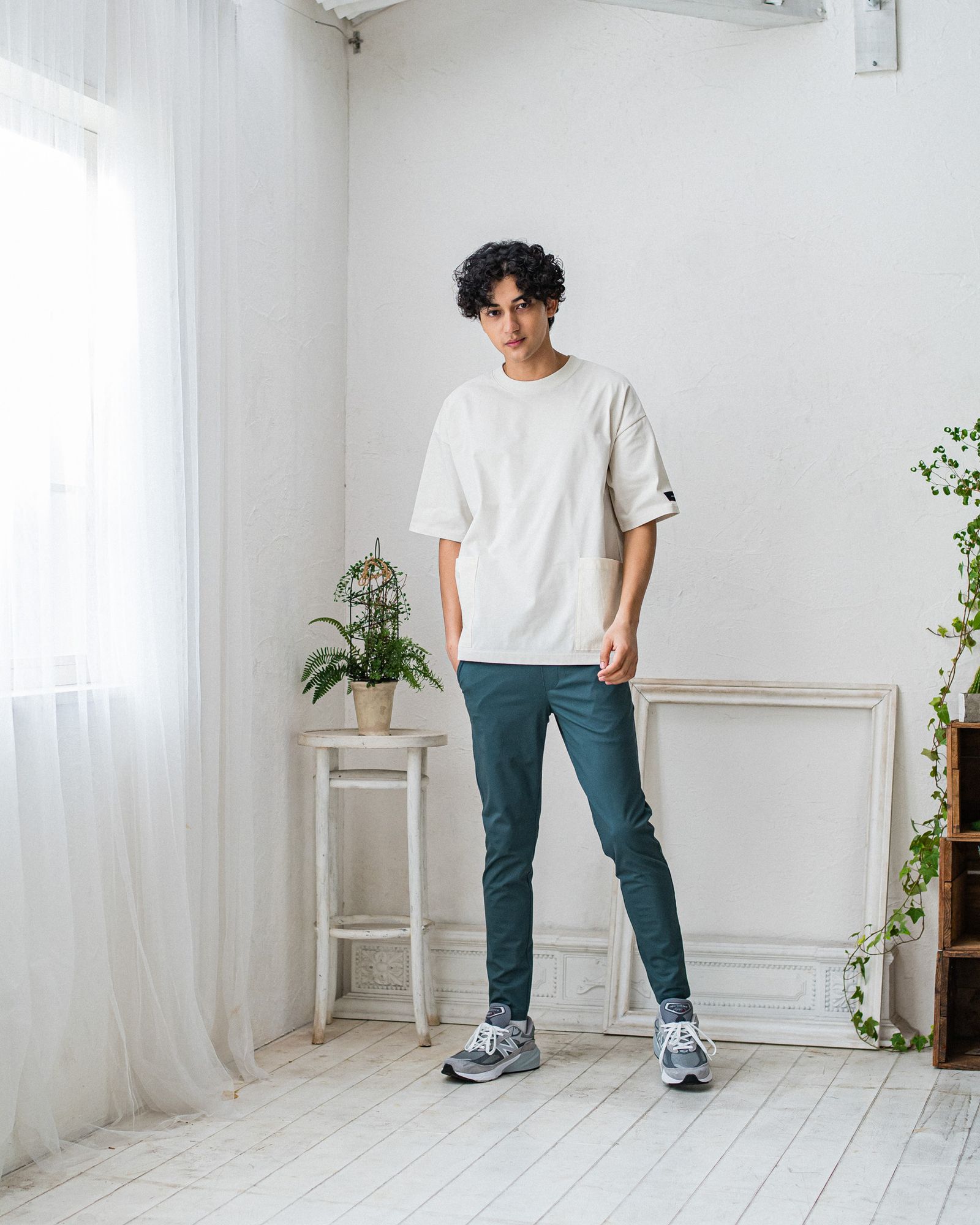 CHRIS EASY PANTS / RC32-ST-016 / イージーパンツ / カーキ
