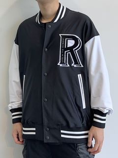 RUSH OVER VARSITY JACKET / RC28-C-002 / ラッシュガードスタジャン / ブラック※