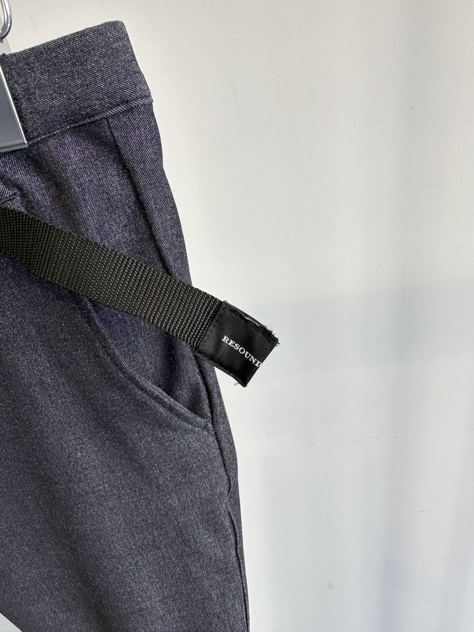 PAT TIGHT EASY PANTS / RC31-ST-037 / ベルト付きイージーパンツ / デニム