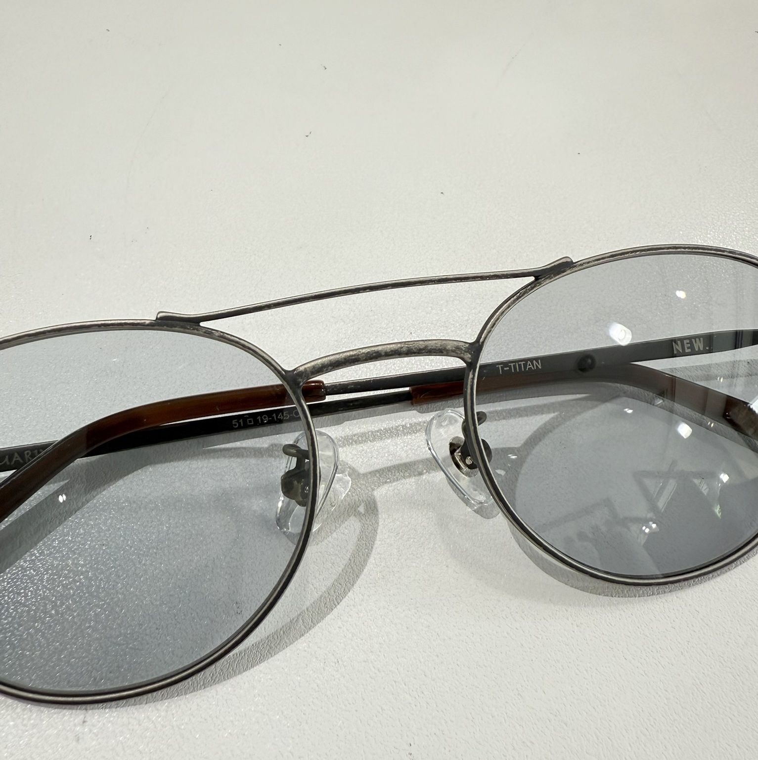 NEW. MARIN C-1 / サングラス / ダメージシルバー