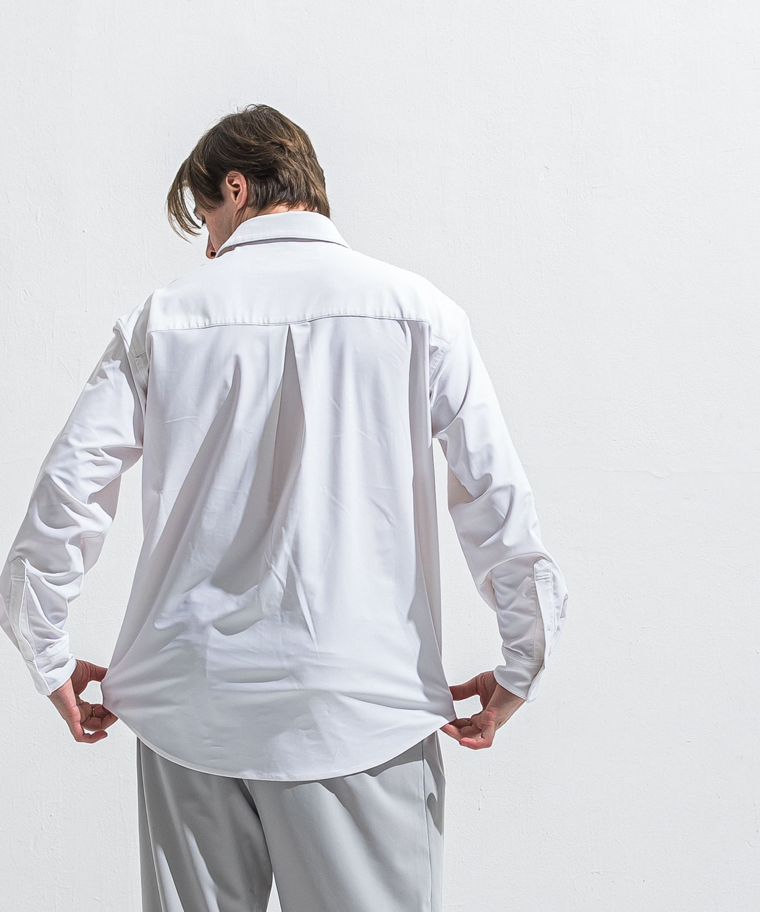 RUSH JACK SHIRTS / RC40-SH-001 / オーバーサイズラッシュガードシャツ / ホワイト (4月中旬入荷予定)