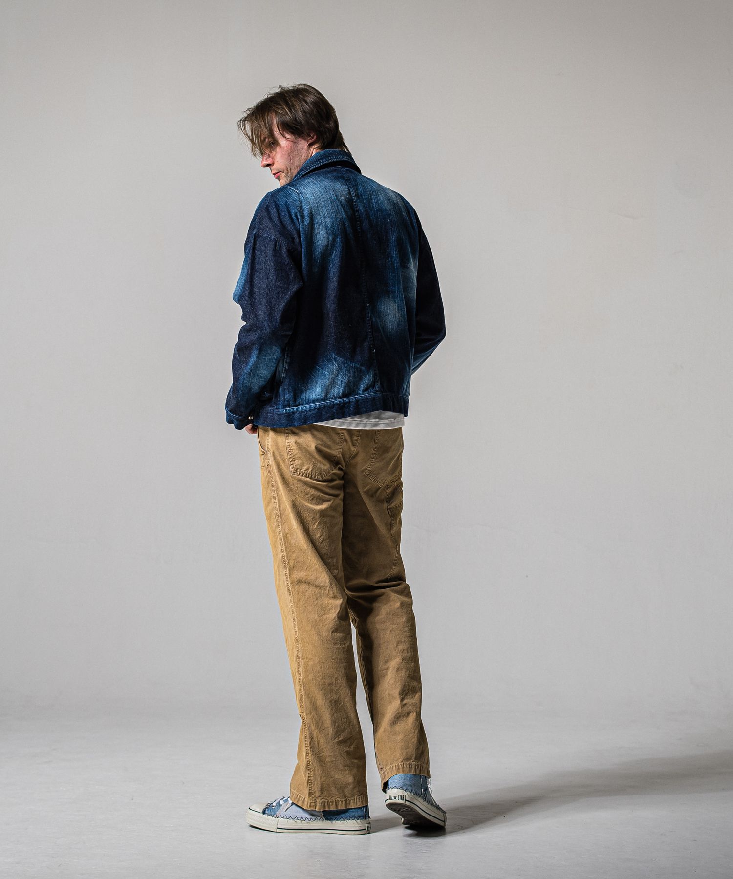 LDENIM AG FLIGHT JACKET / RC39-JK-003 / デニムフライトジャケット / インディゴユーズド (3月中旬入荷予定)