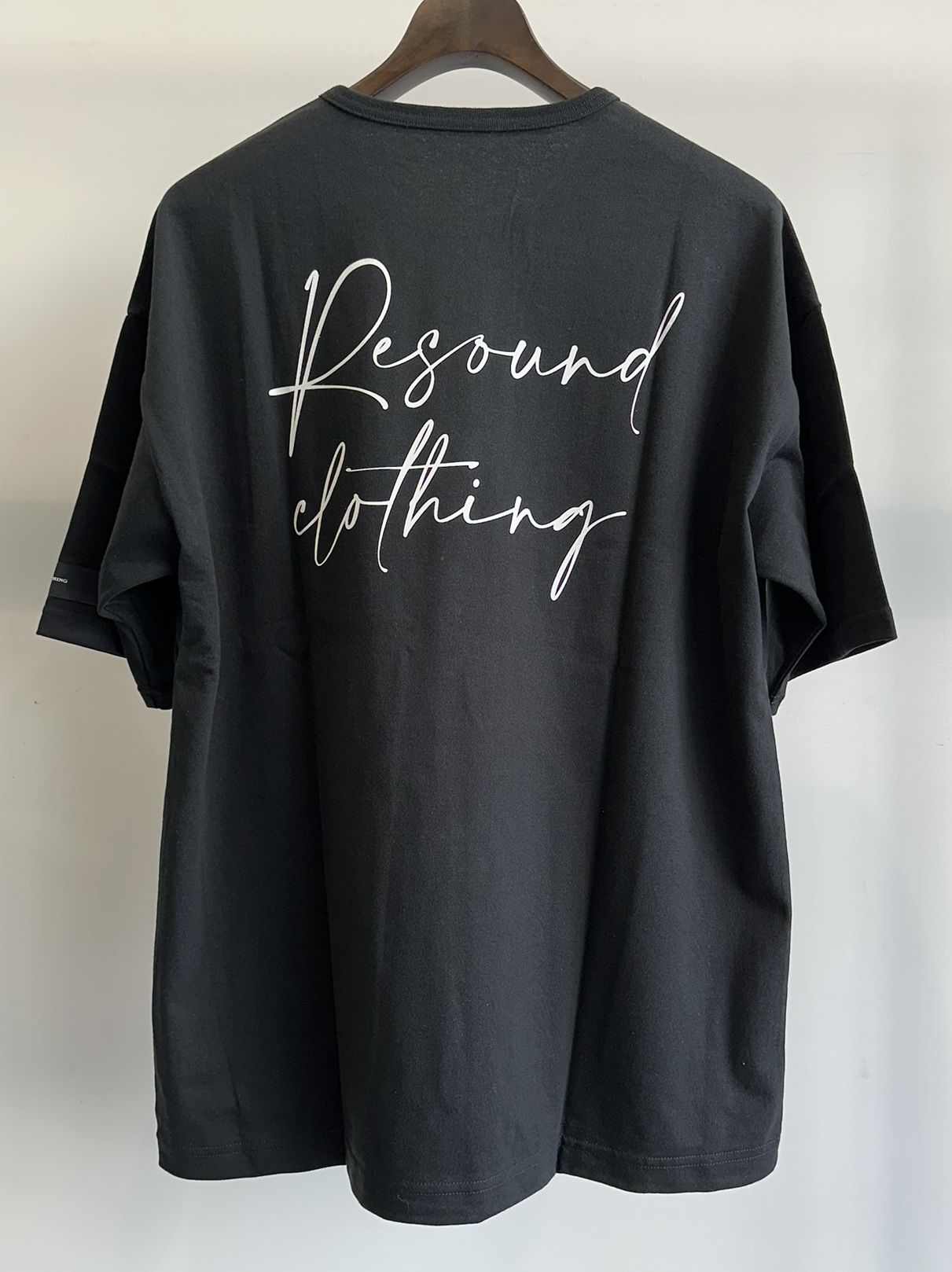 BD ICON LOOSE TEE / RC31-T-002 / バックプリントビッグTシャツ / ブラック