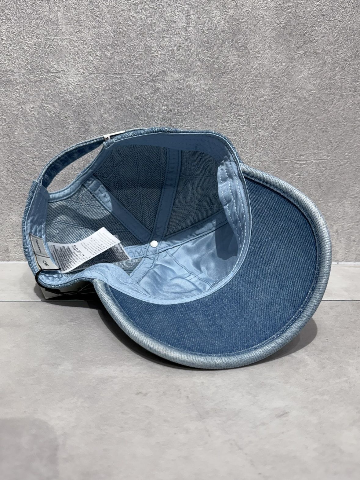 エンブレムキルトレザーパッチデニムキャップ / 4D5030G / VHJ(ブルー)