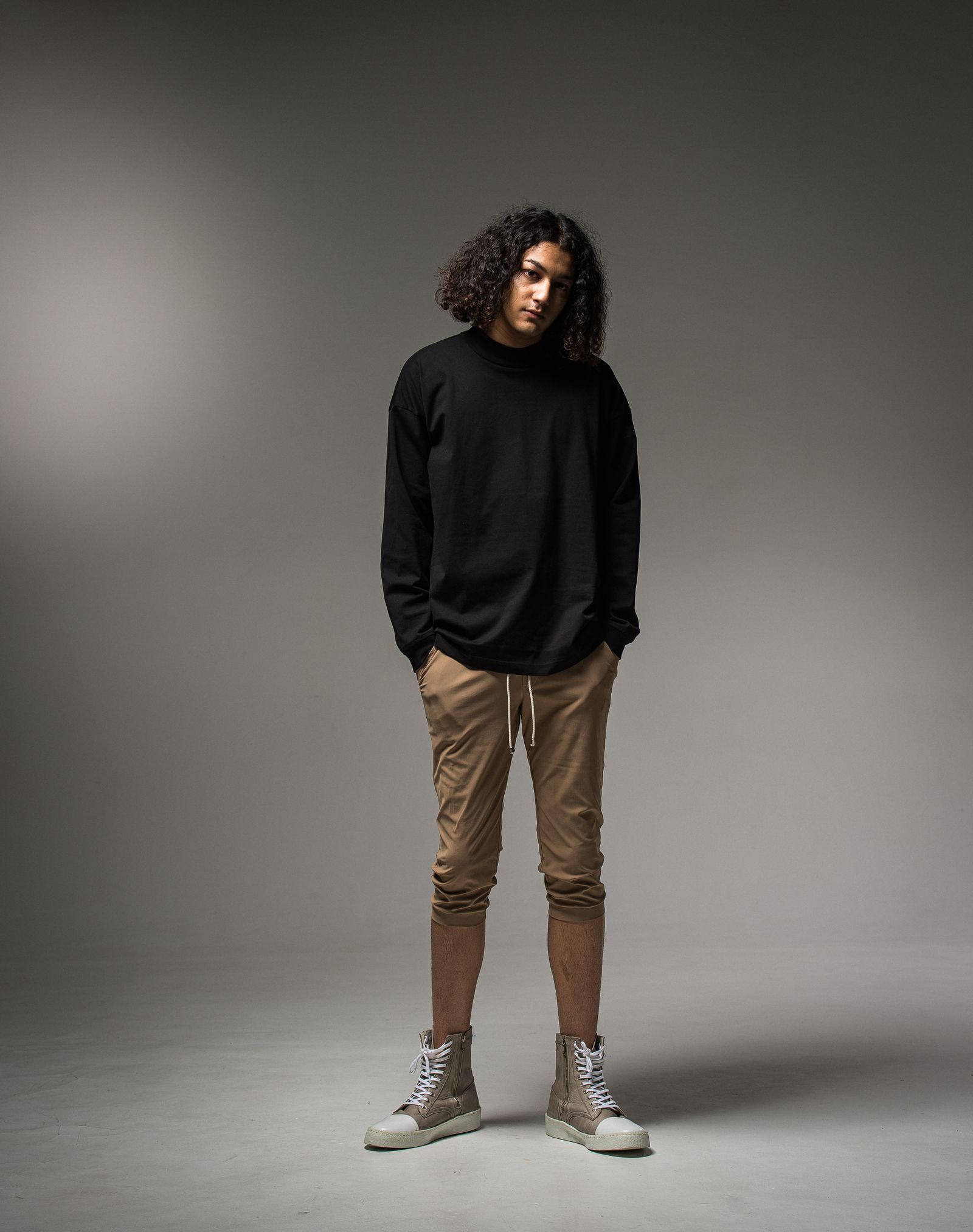 MOCKNECK LONG SLEEVE / RC23-T-008 / モックネック長袖Tシャツ※