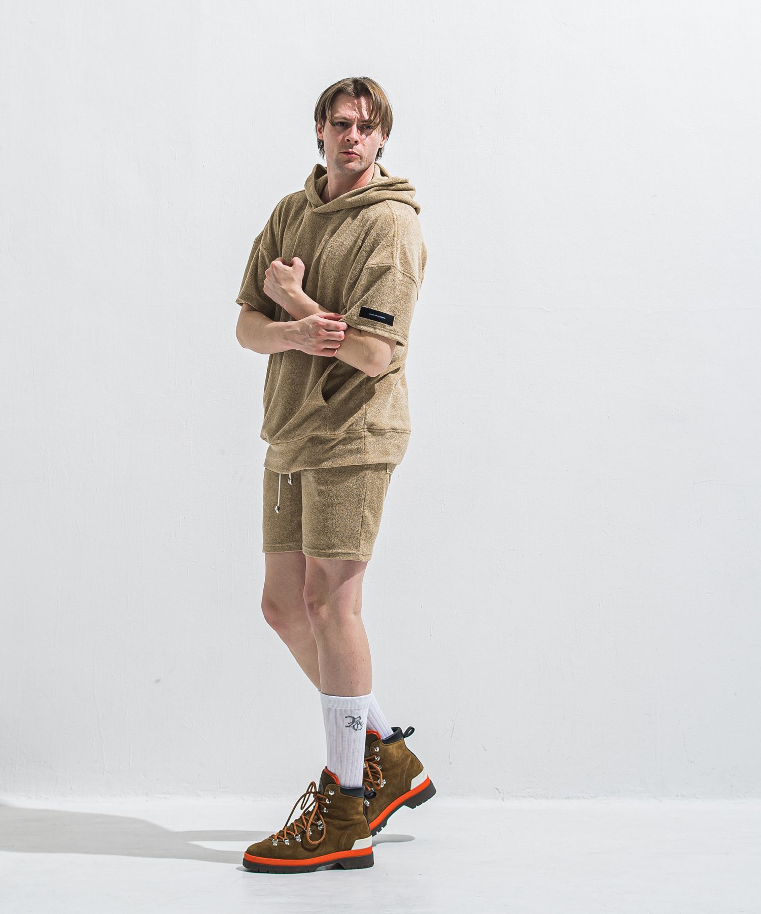 VINTAGE PILE SHORTS / RC40-HP-001 / パイルショーツ / ベージュ (5月中旬入荷予定)