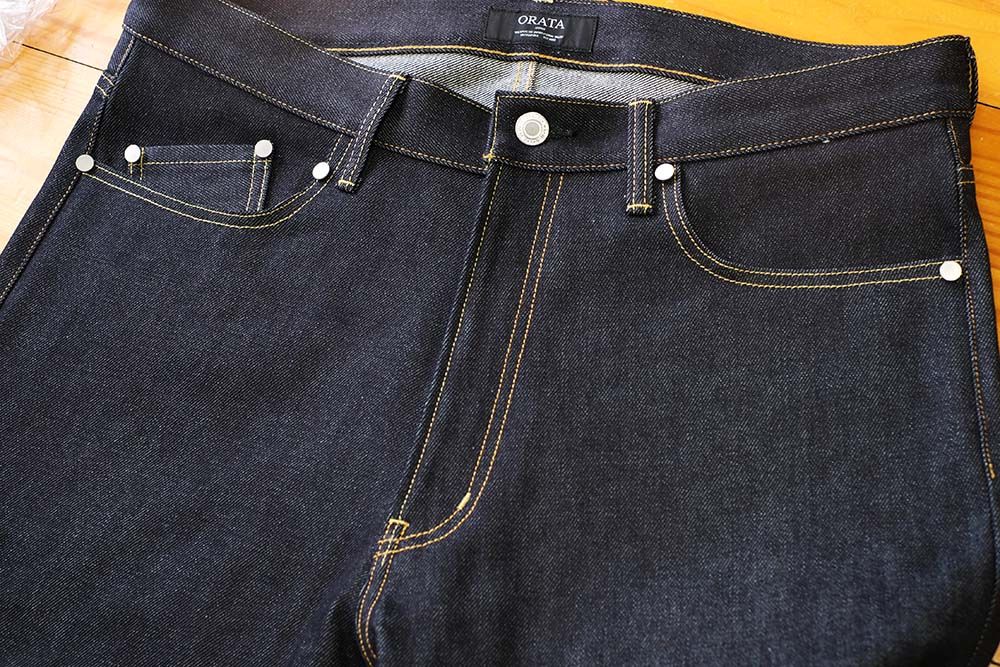 OR VINTEAGE JEANS / OR1-ST-001 / スリムテーパードストレートデニム / インディゴワンウォッシュ (12月中旬入荷予定)