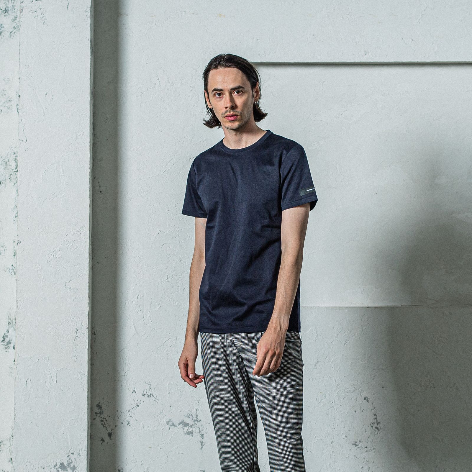 FINEST BASIC T / RC35-T-006 / 最高品質コットンTシャツ / ネイビー
