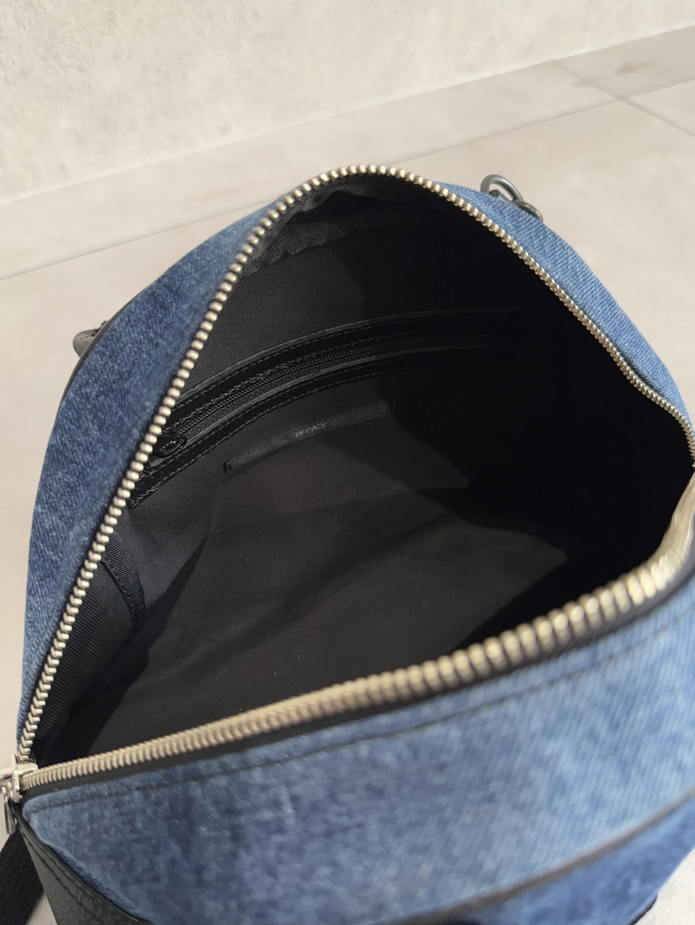 DENIM MINI BOSTON BAG / RC40-BAG-002RD / デニムミニボストンショルダーバッグ / デニム