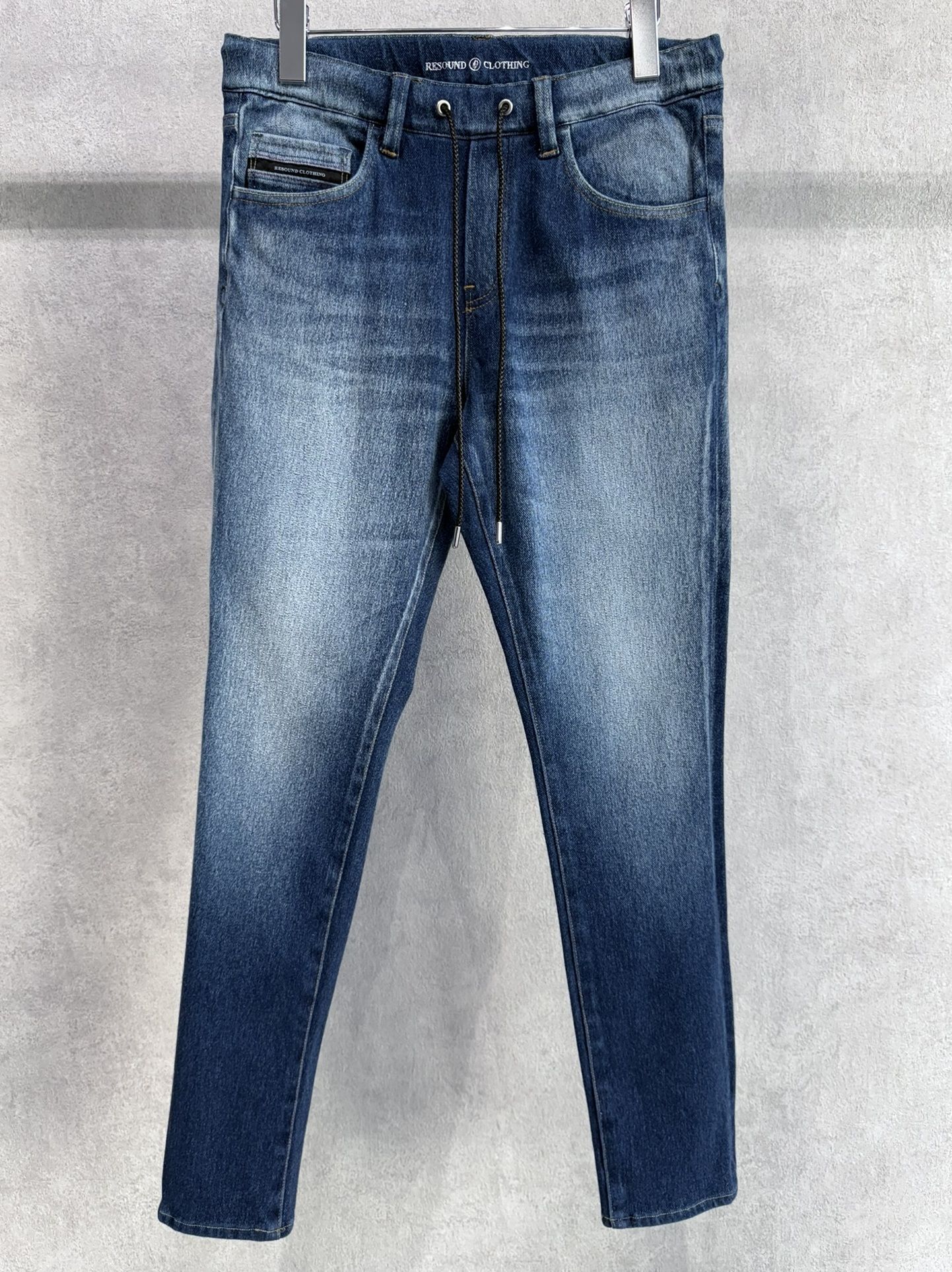 MICK DENIM JERSEY / RC37-ST-020 / デニムジャージテーパードパンツ / ダークインディゴ
