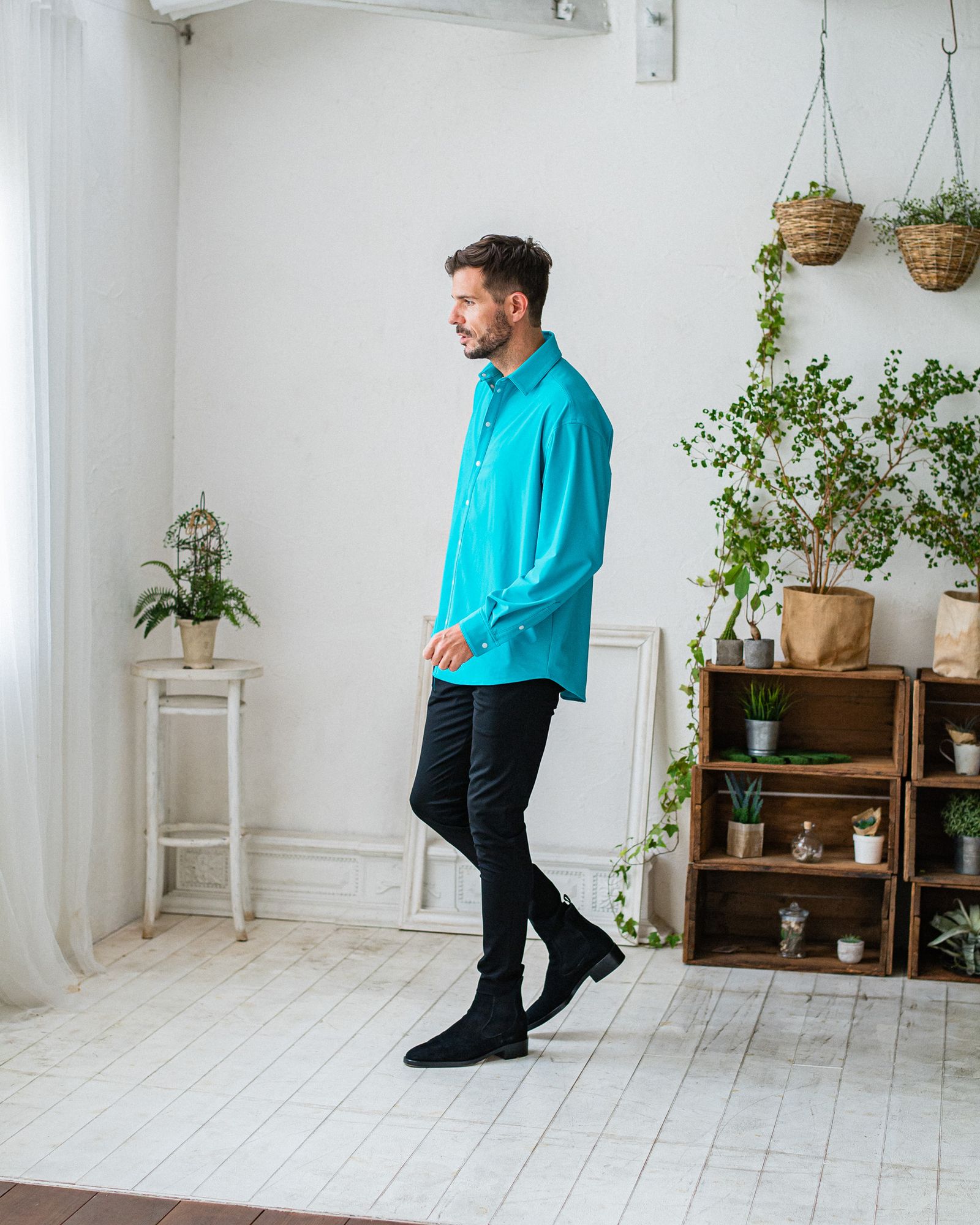 CHRIS EASY PANTS / RC32-ST-016 / イージーパンツ / ブラック