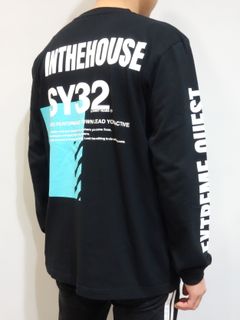 【SY32×IN THE HOUSE】 W-NAME L/S TEE / ITH11053 / ロングスリーブTシャツ