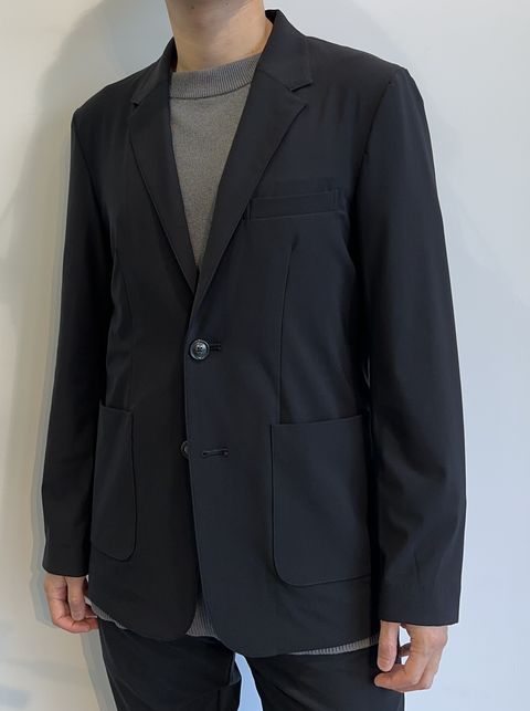 PK JACKET / RC29-JK-006 / ポケッタブルテーラードジャケット / ブラック