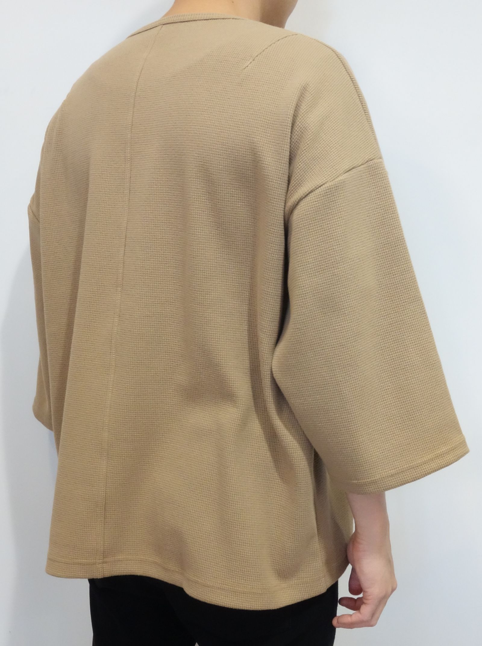 THREE-QUARTER SLEEVE WAFFLE T / RC23-C-001 / 七分袖サーマルTシャツ