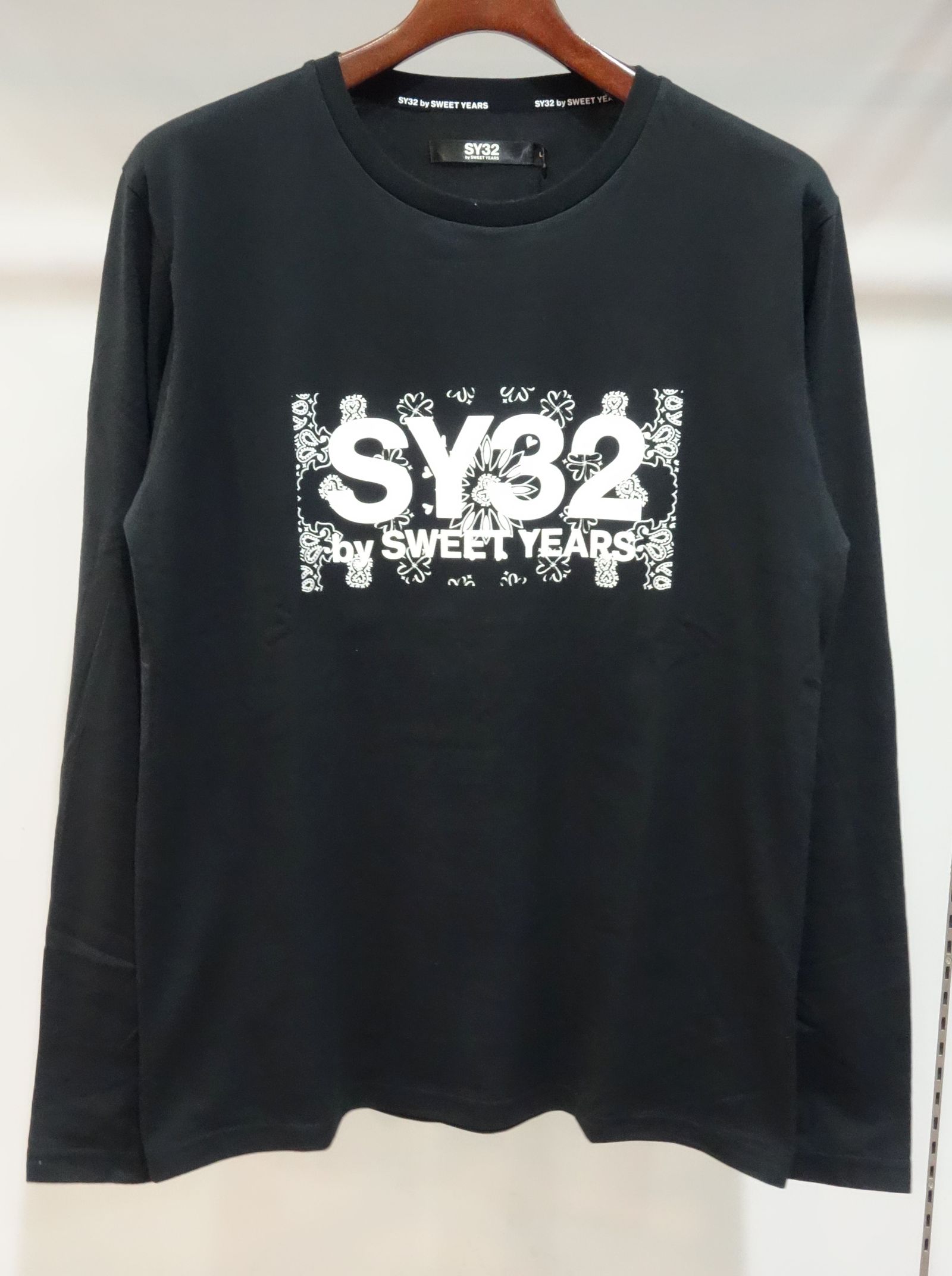 PAISLEY BOX LOGO L/S TEE / TNS1725P / ロングスリーブTシャツ
