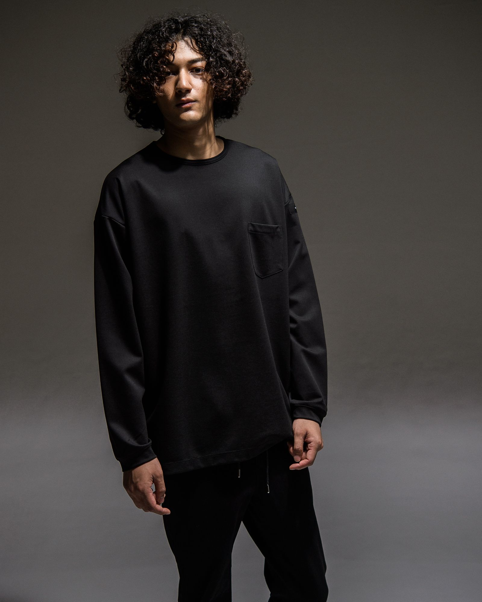 DOUBLE LOOSE POCKET LONG TEE / RC21-T-003 / ロングスリーブTシャツ