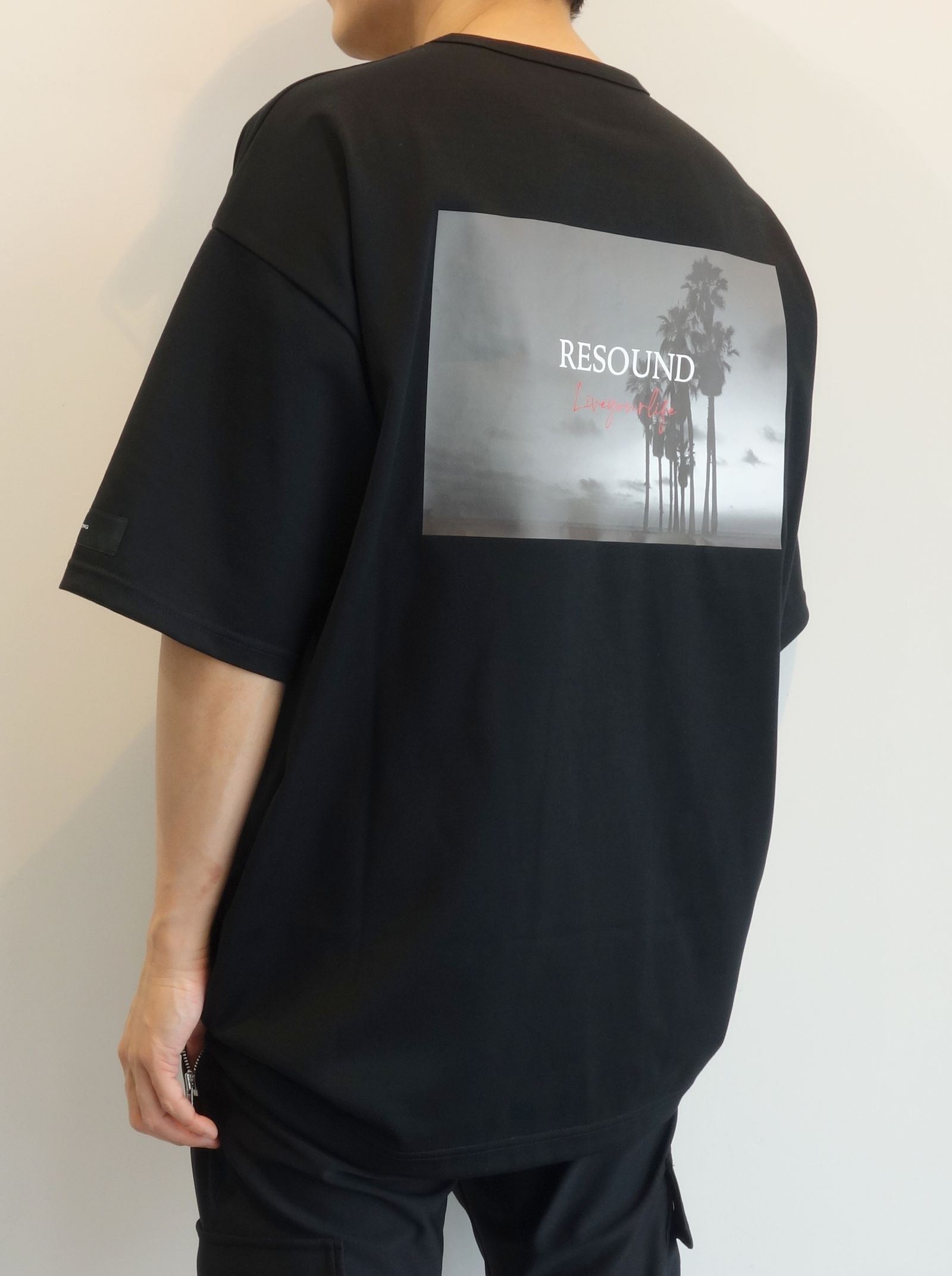 PALM BEACH PHOTO LOOSE TEE / RC24-T-004 / ビッグTシャツ
