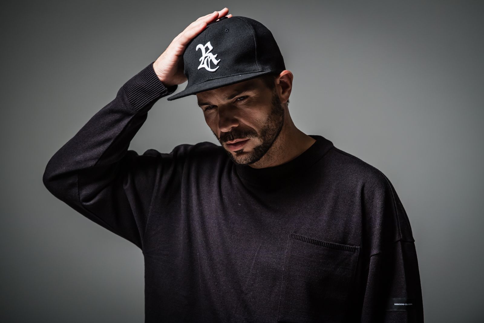 PLAIN WAVE RC BB CAP / RC30-CAP-001 / 刺繍ロゴベースボールキャップ / ブラック