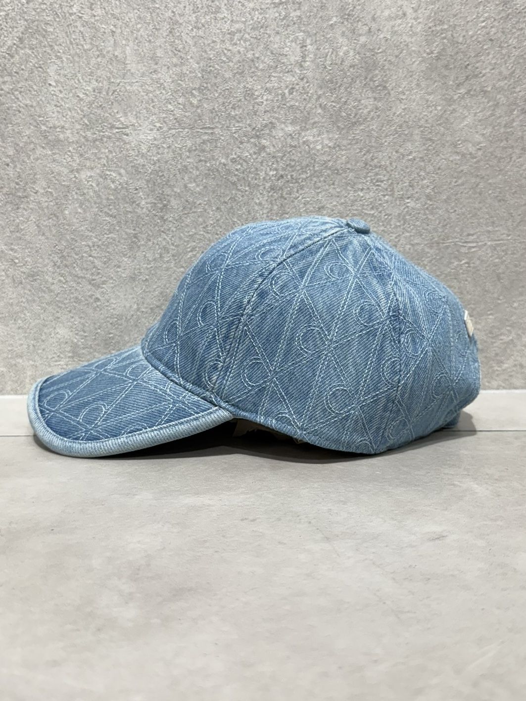 エンブレムキルトレザーパッチデニムキャップ / 4D5030G / VHJ(ブルー)