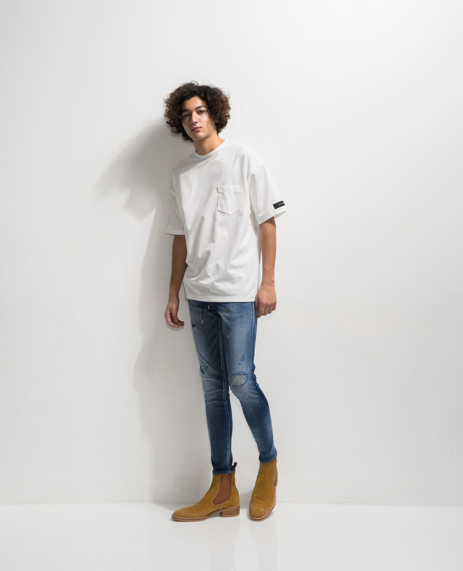 DOUBLE LOOSE POCKET TEE / RC20-T-008 / ビッグTシャツ