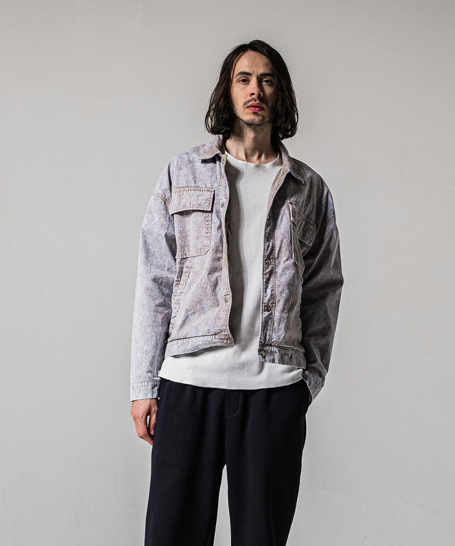 FIELD SHIRT JK / RC39-SH-004 / ミリタリーシャツジャケット / ブラウン (2月中旬入荷予定)