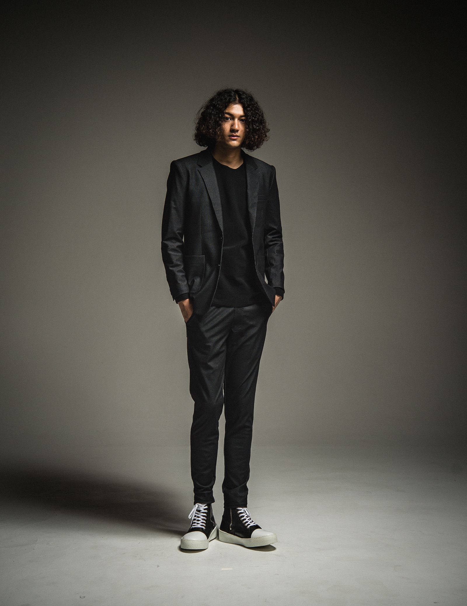 CHRIS EASY PANTS / RC23-ST-016 / デニム調イージーパンツ