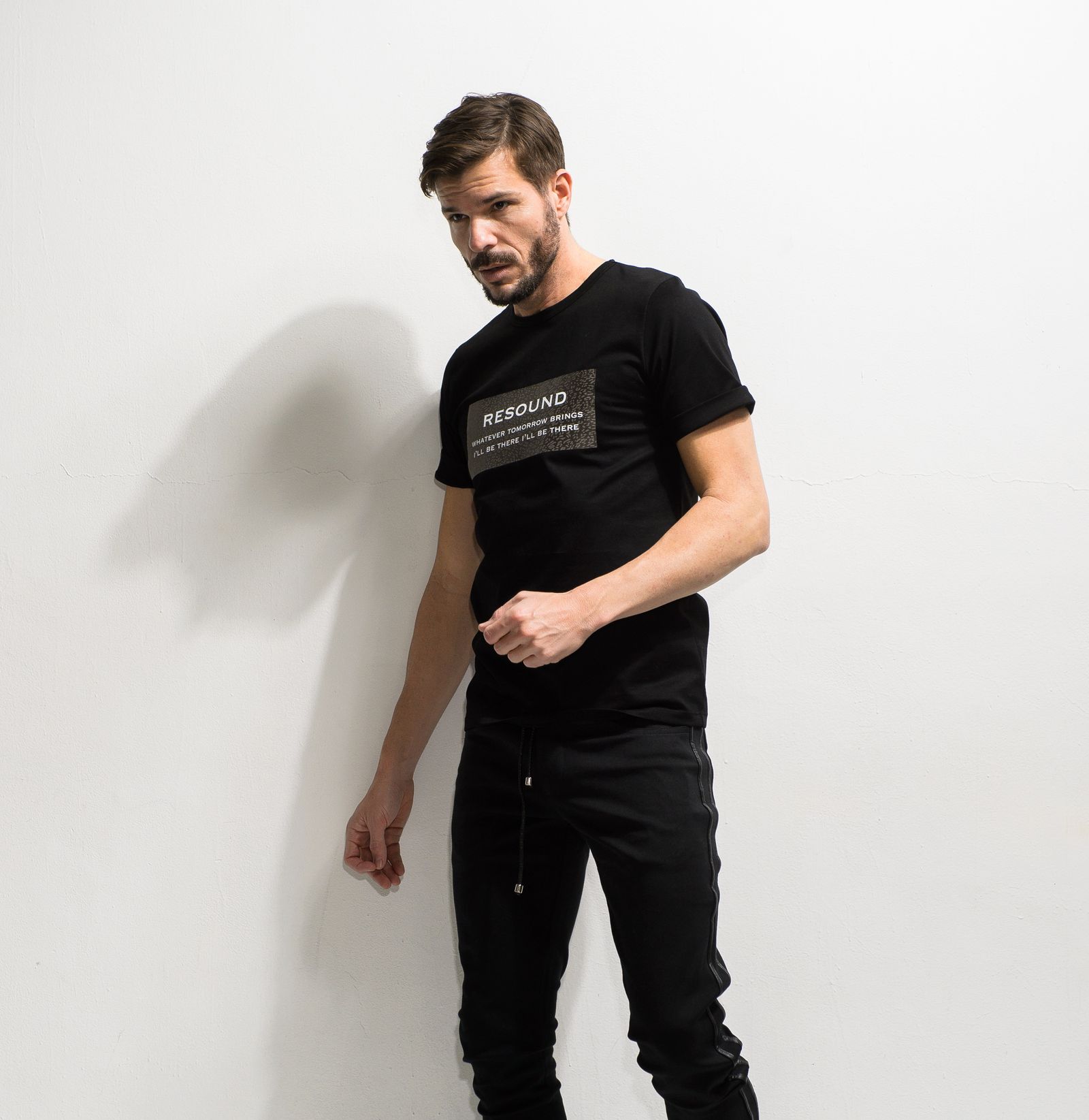 LEO BOX ROGO ROLL UP JERSEY TEE / RC20-T-004 / ボックスロゴTシャツ