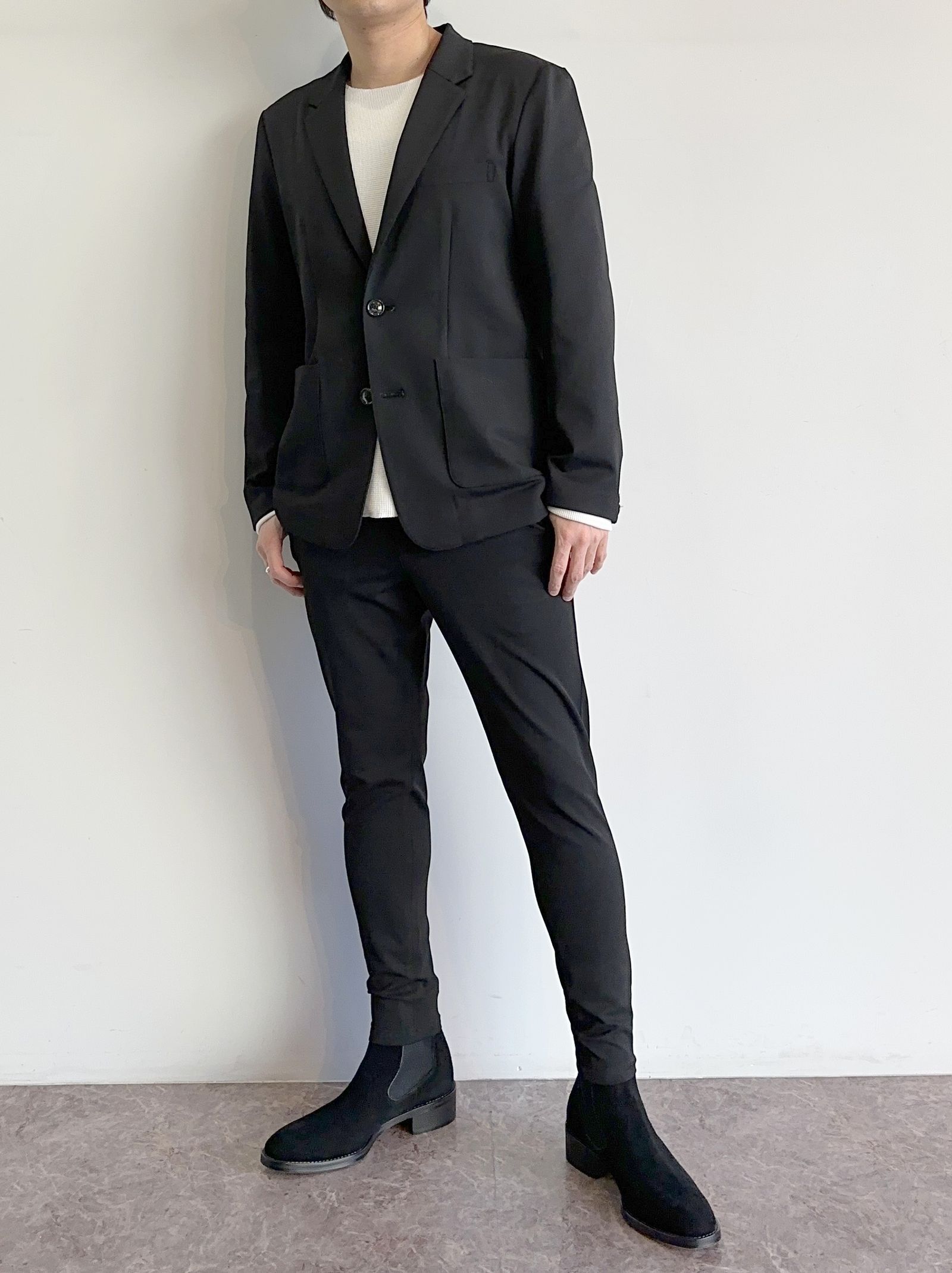 RAY JACKET / RC31-JK-003 / ボックスシルエットテーラードジャケット / ブラック