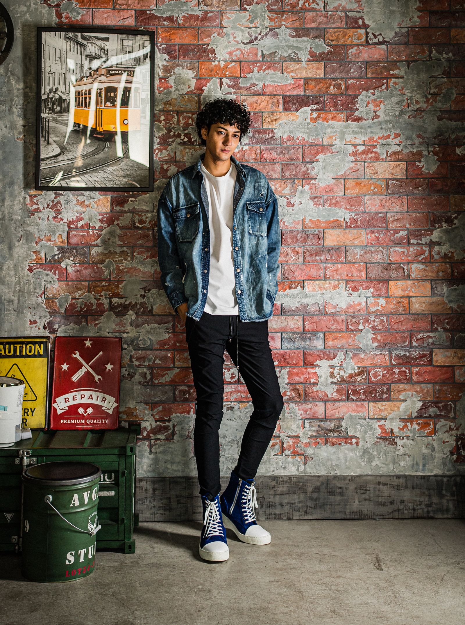 OVER DENIM SHIRTS / RC33-SH-002 / オーバーデニムシャツ / ダークインディゴ