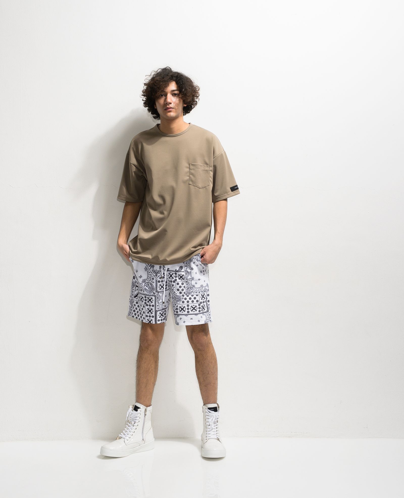 DOUBLE LOOSE POCKET TEE / RC20-T-008 / ビッグTシャツ