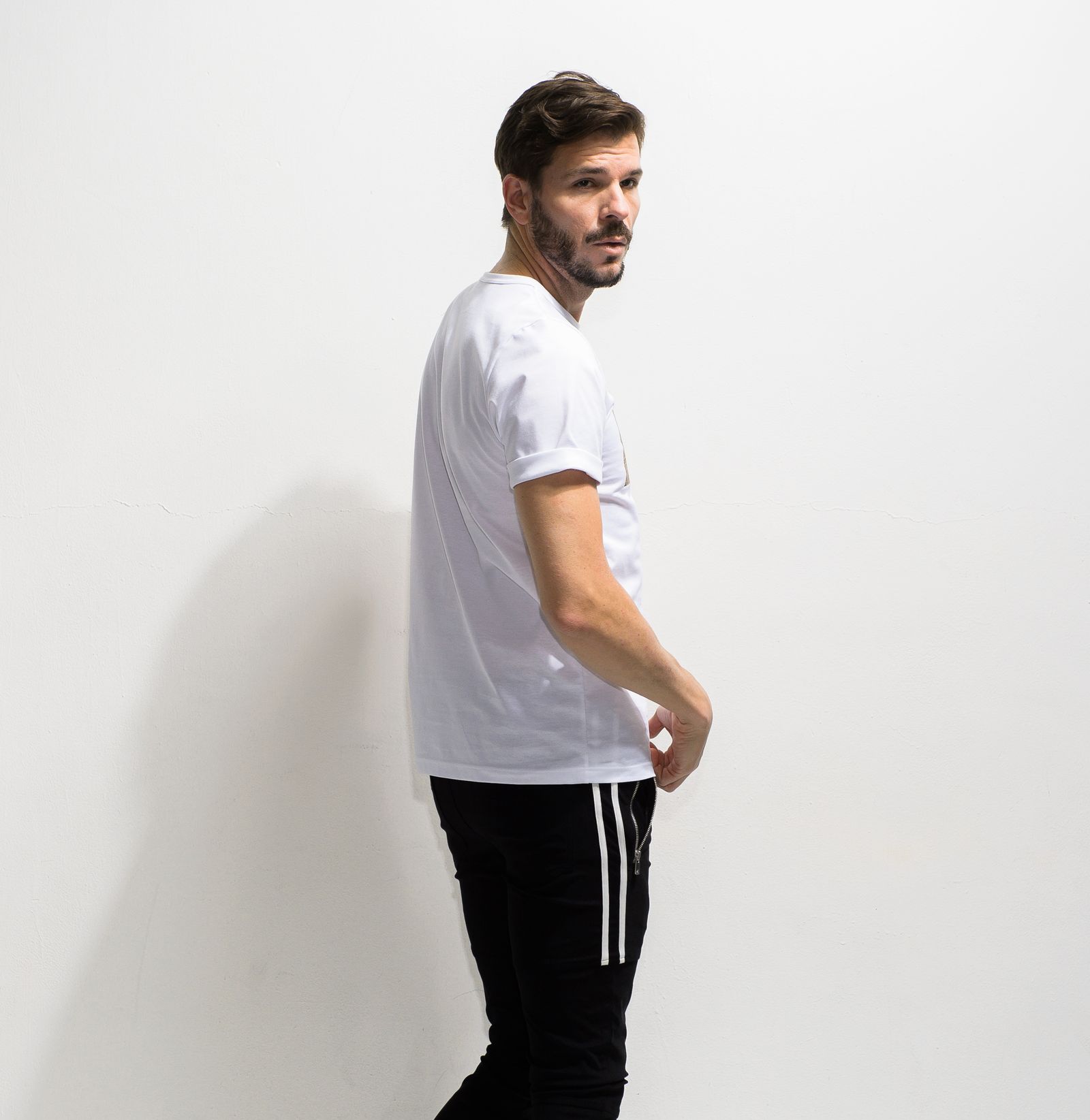 LEO BOX ROGO ROLL UP JERSEY TEE / RC20-T-004 / ボックスロゴTシャツ ※