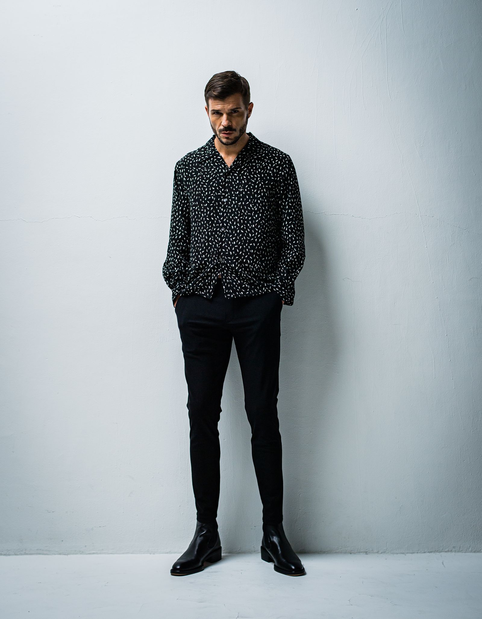 SL EASY PANTS / OR2-ST-003 / スラックスイージーパンツ / ブラック
