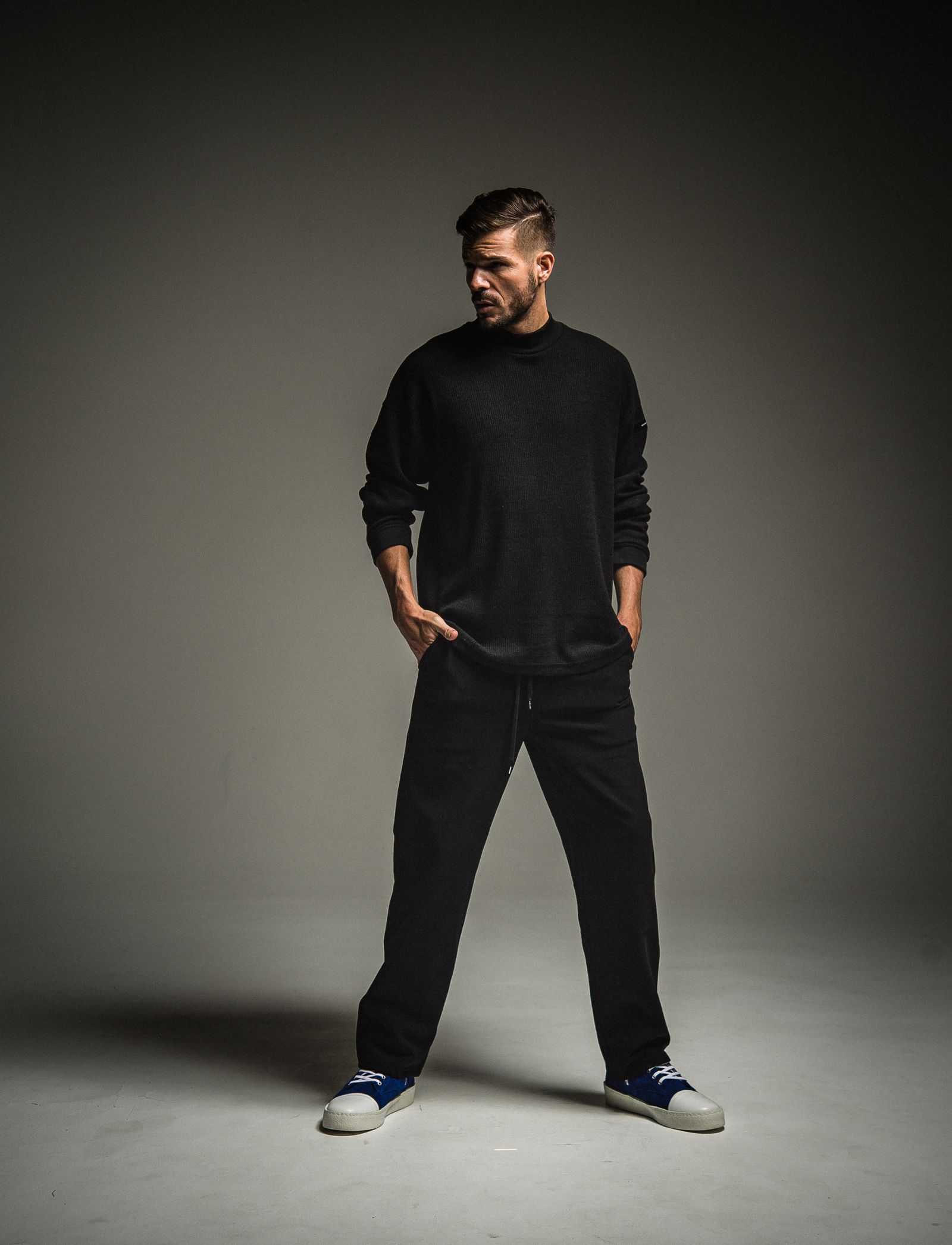MOCKNECK OVER KNIT / RC22-K-001 / モックネックニット