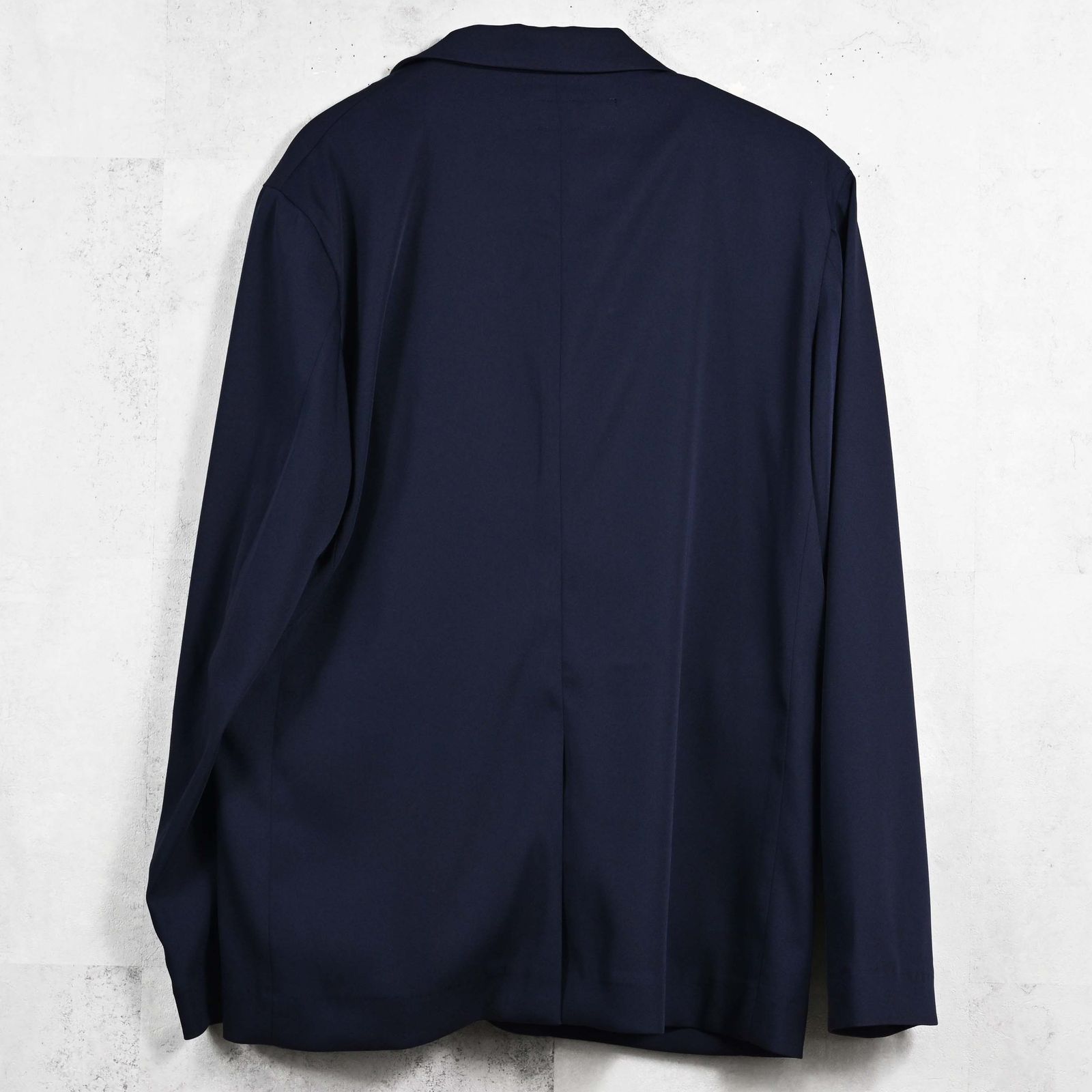 GARY LOOSE JACKET / RC39-JK-001 / サテンルーズテーラードジャケット / ネイビー (2月下旬入荷予定)