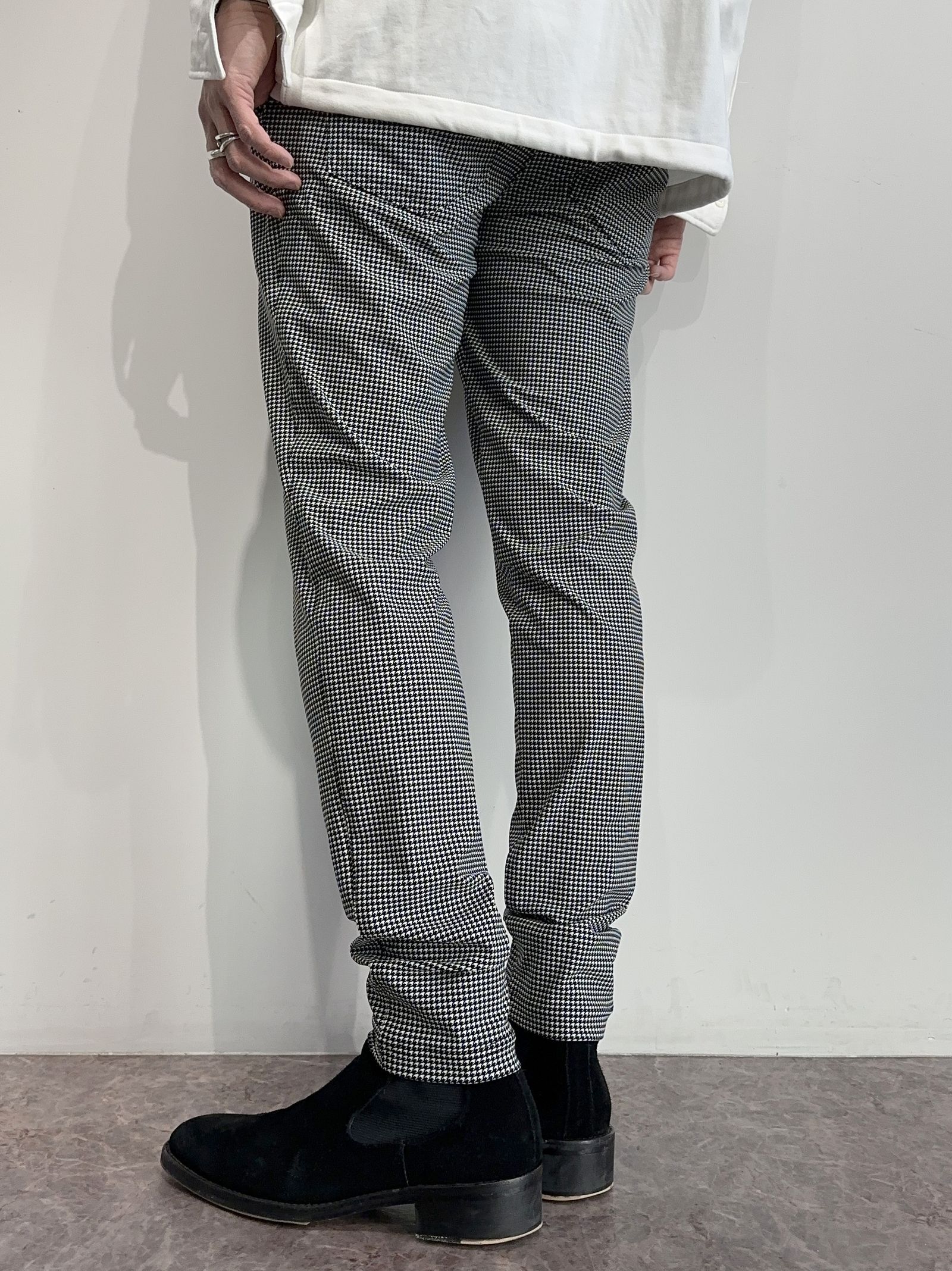 CHRIS EASY TUCK PANTS / RC35-ST-016T / イージータックパンツ / 千鳥柄