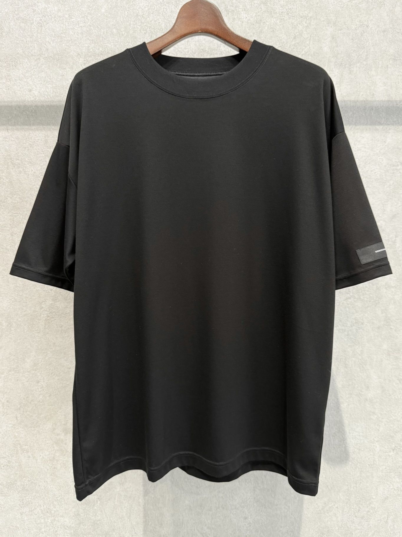 REV MESH OVER TEE / RC40-T-004 / メッシュビッグTシャツ / ブラック