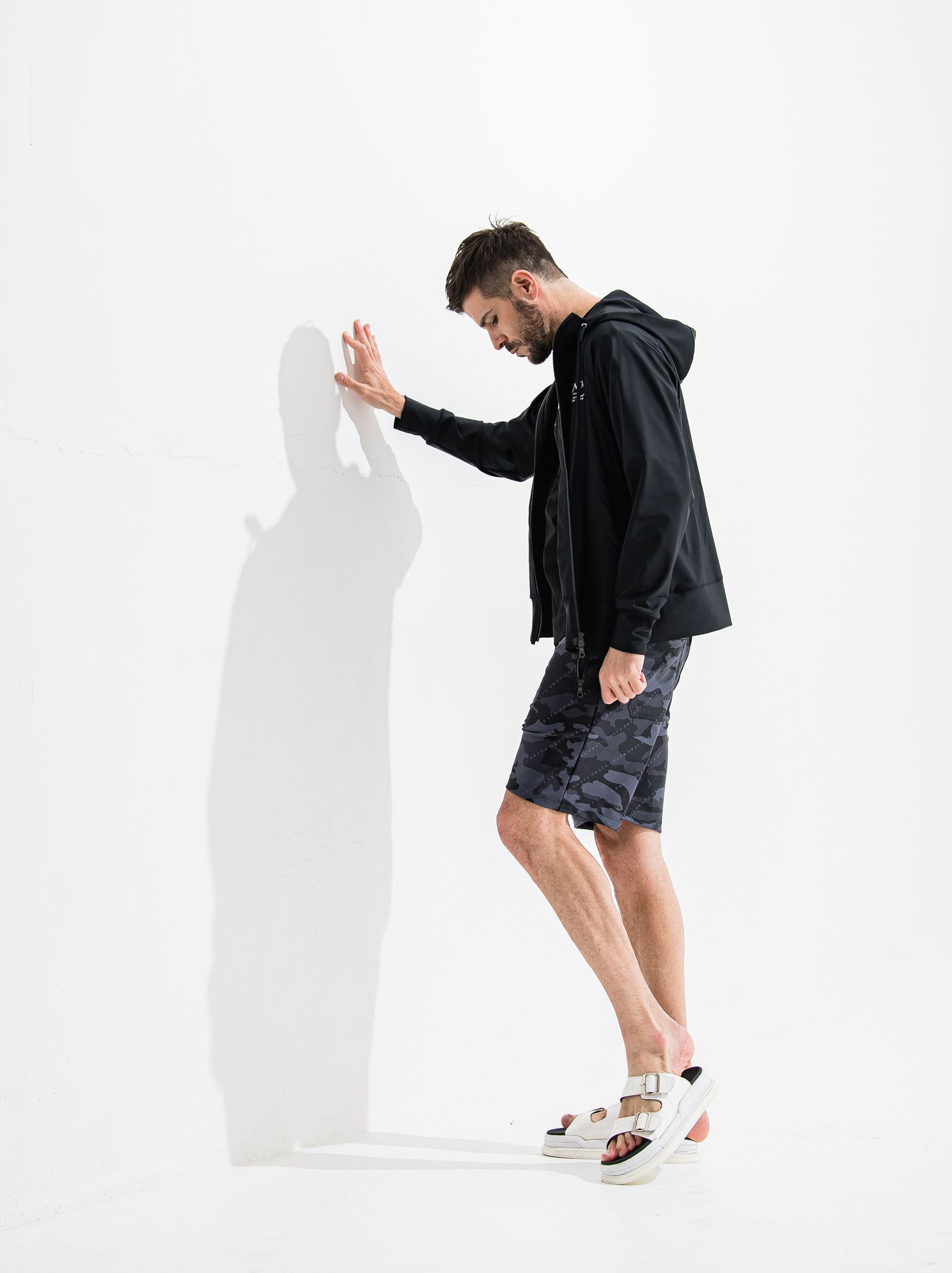 RUSH SHORTS / OR2-HP-002  / ラッシュガードハーフパンツ / ブラックカモフラ (6月中旬入荷予定)