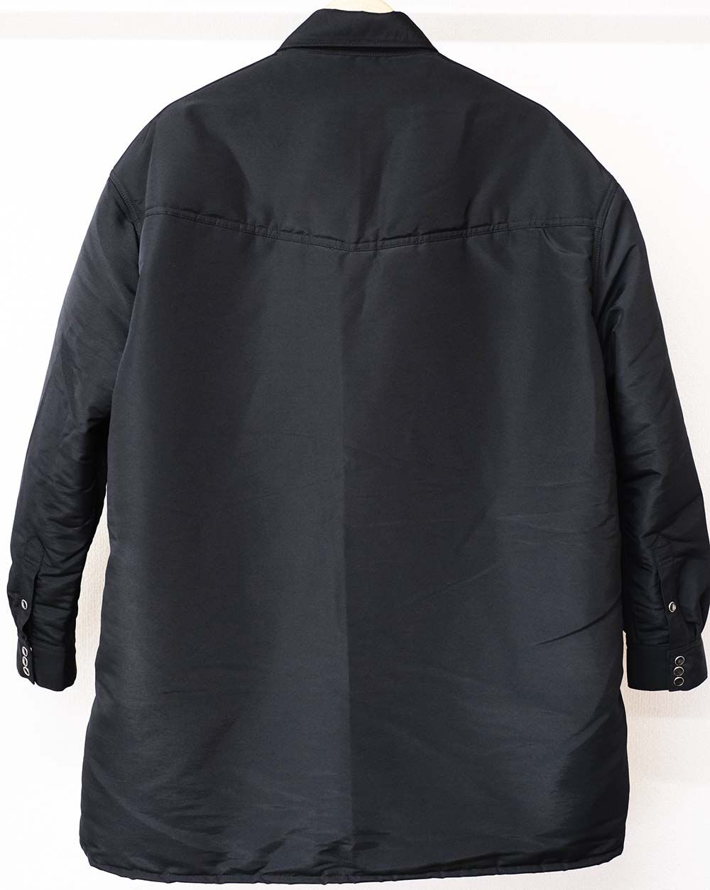 WESTAN SHIRT COAT / OR1-JK-006 / ウエスタンシャツコート / ブラックナイロン (12月中旬入荷予定)