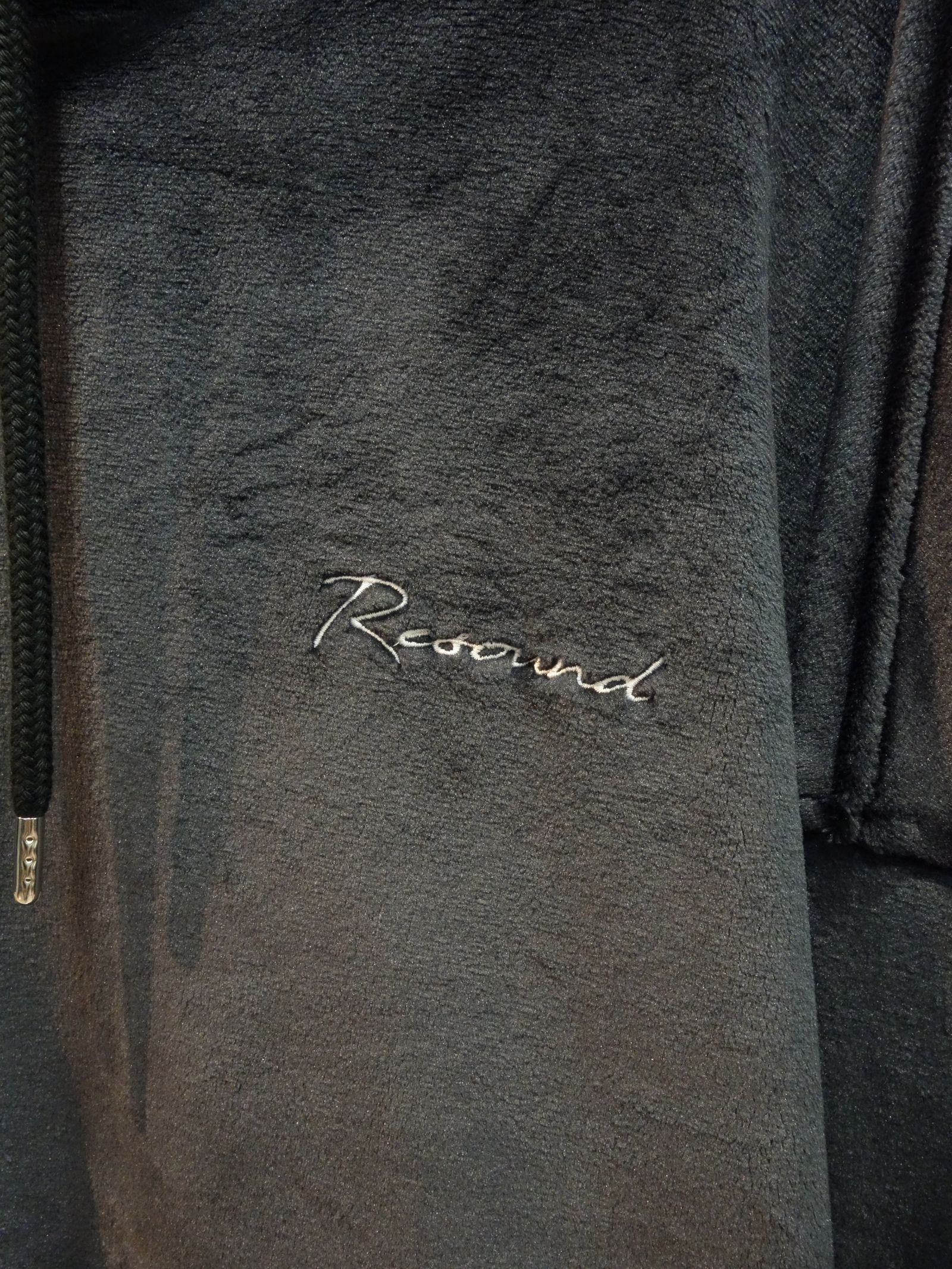 DOUBLE VELOURS FLEECE LOOSE HOODIE / RC22-C-006 / ベロアフリースパーカー