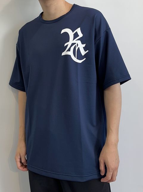 RC ROGO MESH LOOSE TEE / RC28-T-004 / メッシュビッグTシャツ / ネイビー