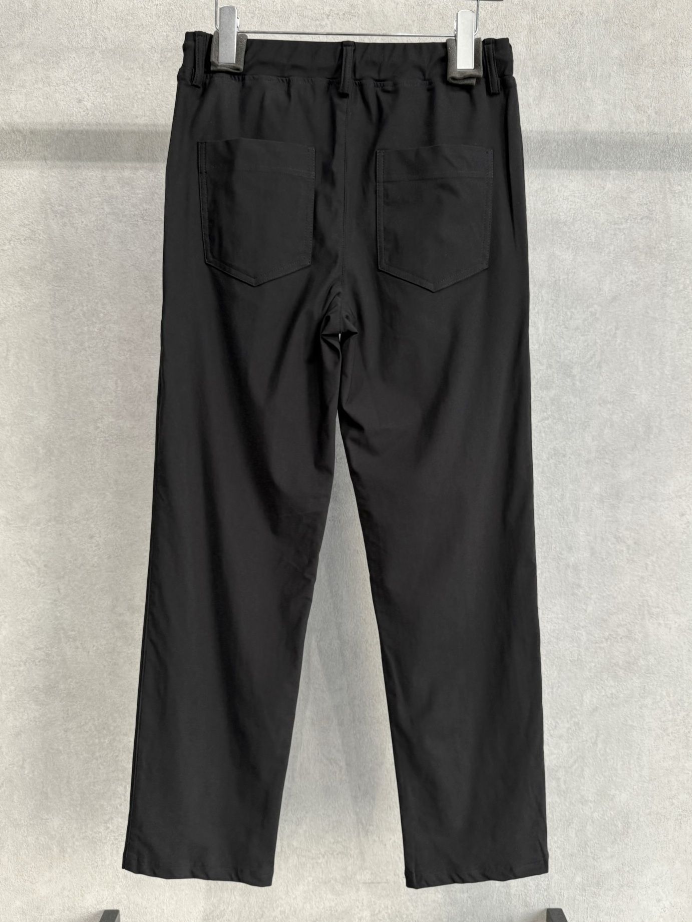 EDGE NYLON SEMI WIDE PT / RC40-ST-014WT / エッジナイロンセミワイドラインパンツ / ブラック×ブラック
