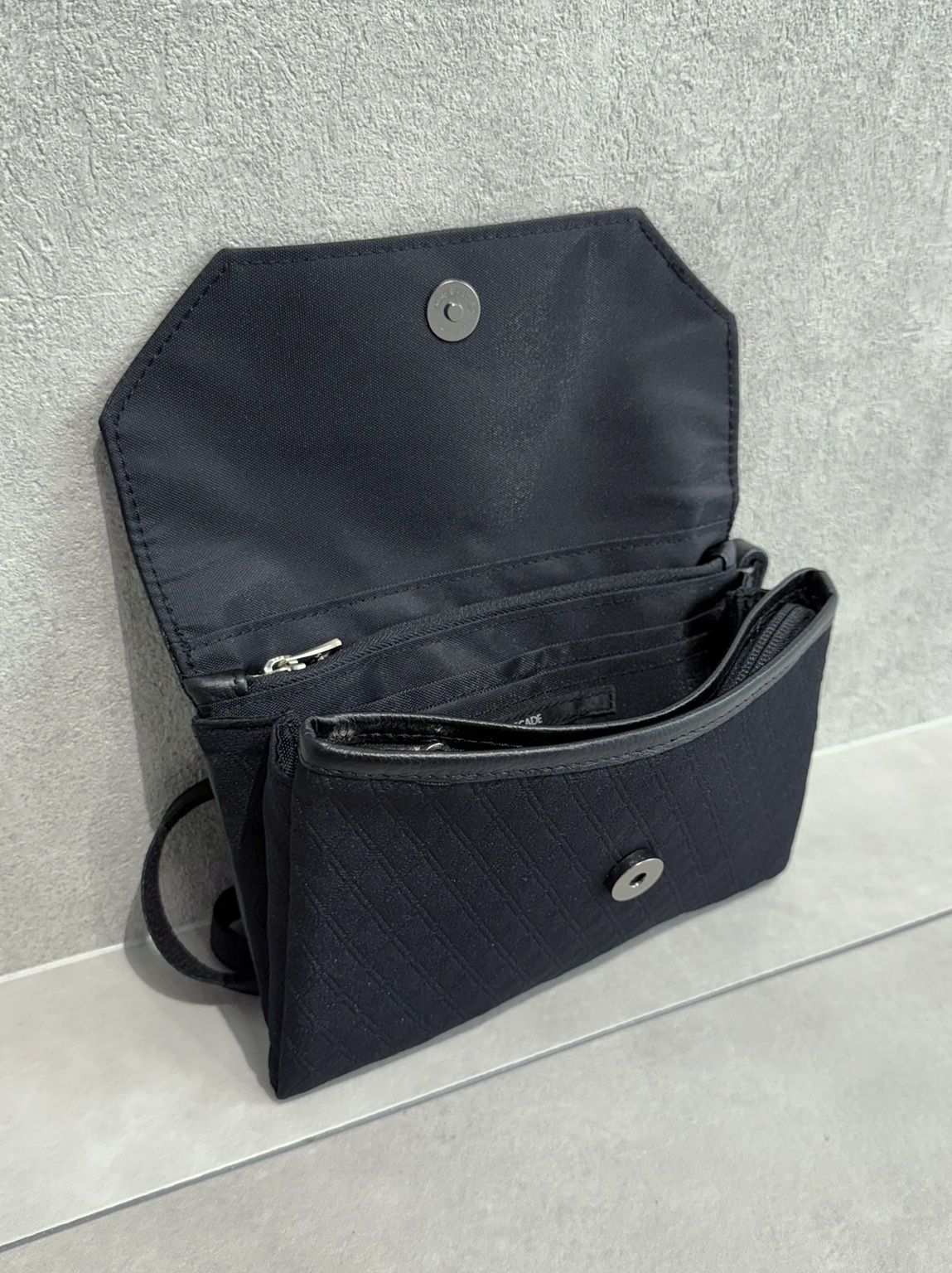 DECADE CLUTCH WALLET SHOULDER BAG / RC37-BAG-001RD / クラッチウォレットショルダーバッグ / ブラック