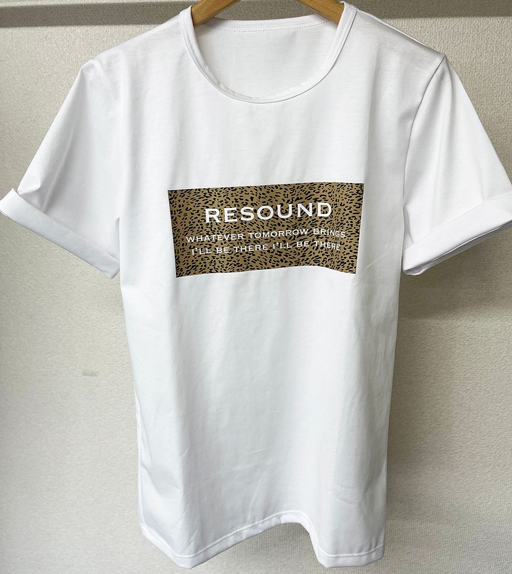 LEO BOX ROGO ROLL UP JERSEY TEE / RC20-T-004 / ボックスロゴTシャツ ※