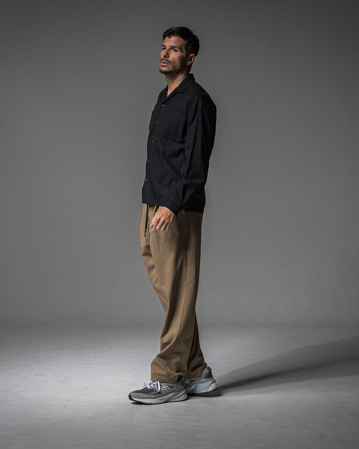 BEN PANTS / RC37-ST-038 / スーパーワイドパンツ / ベージュ