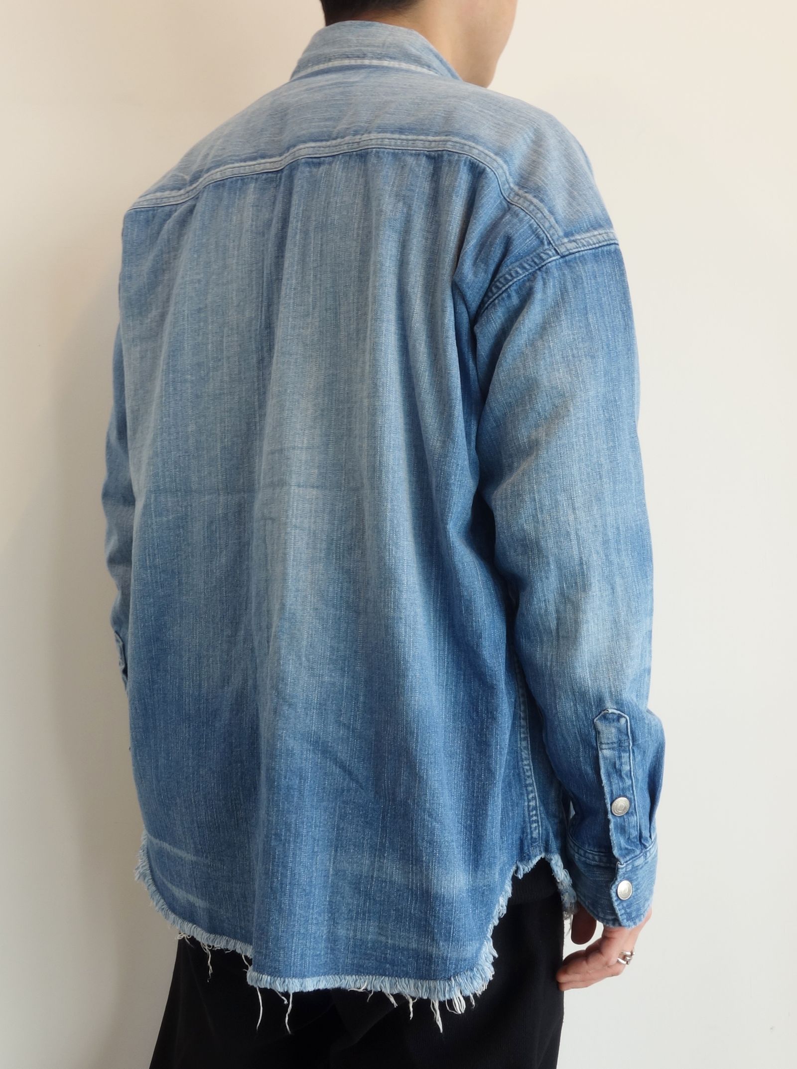 OVER DENIM SHIRTS / RC23-SH-001 / オーバーサイズデニムシャツ