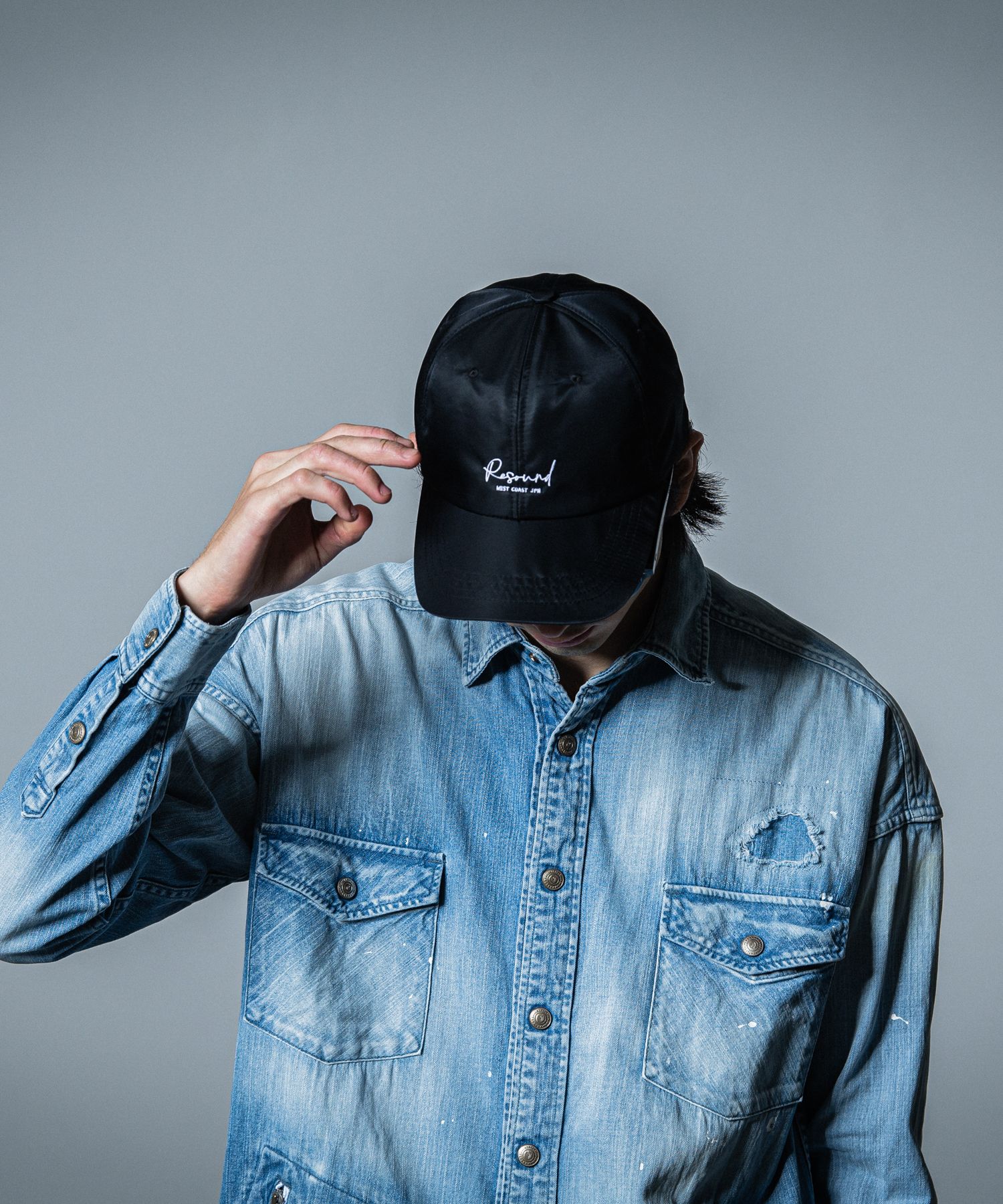 LOW CAP / RC33-CAP-002 / ローキャップ / ナイロンブラック