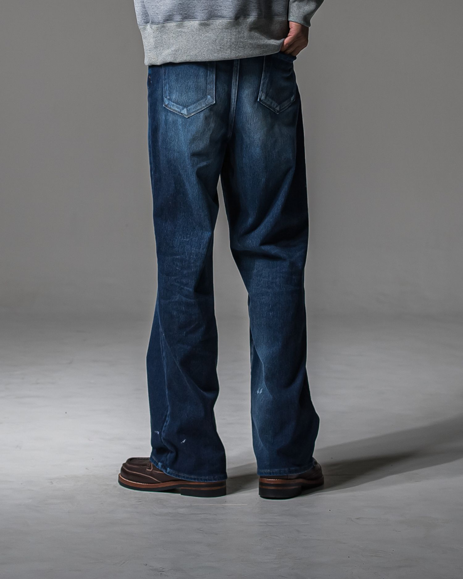KING DENIM JERSEY / RC37-ST-005 / デニムジャージ バギーワイドパンツ / ダークインディゴ