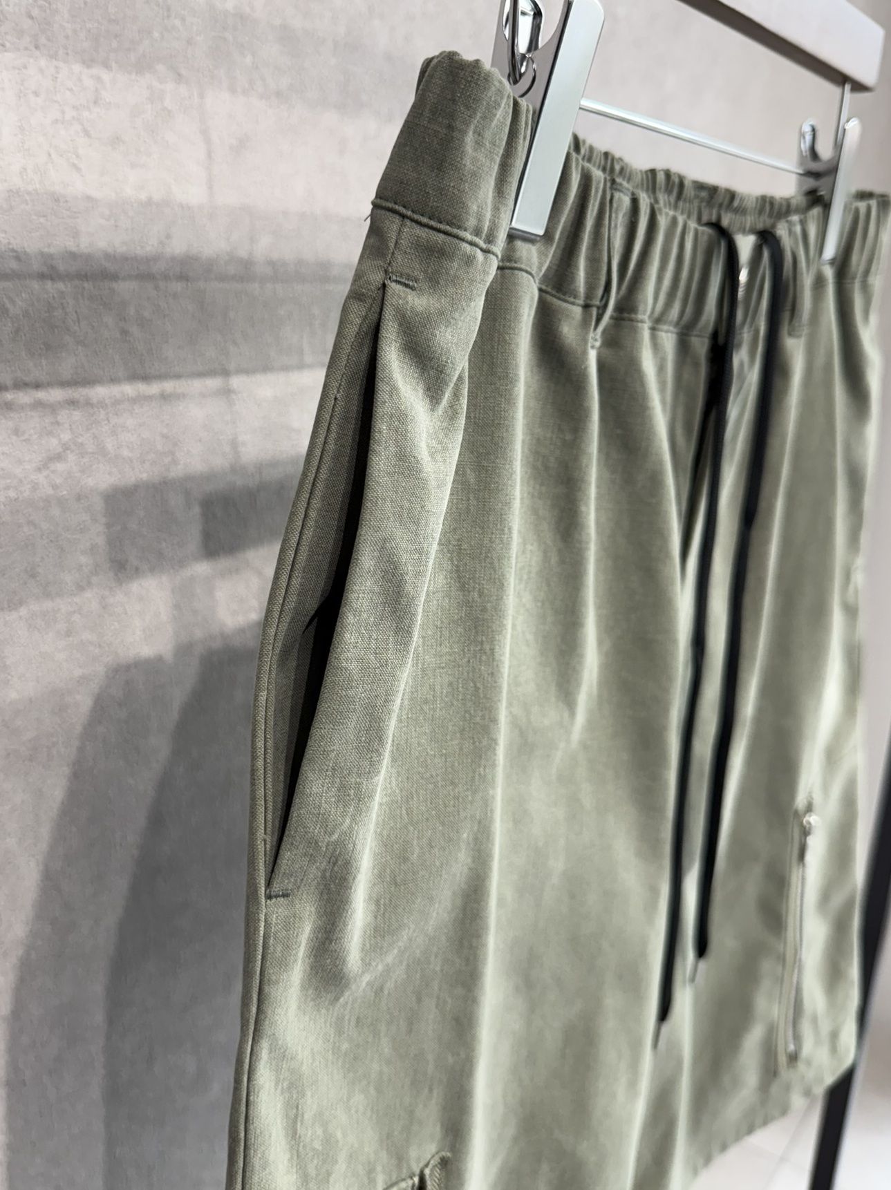 DAVID CARGO HALF PANTS / RC36-HP-007 / ミリタリーカーゴハーフパンツ / ヴィンテージカーキ